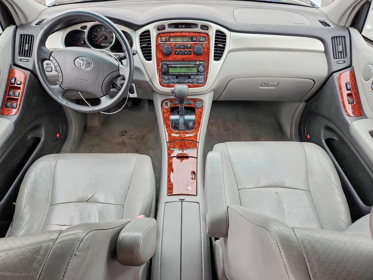 2004 Toyota Highlander Limited Серебряный vin: JTEEP21A840048111