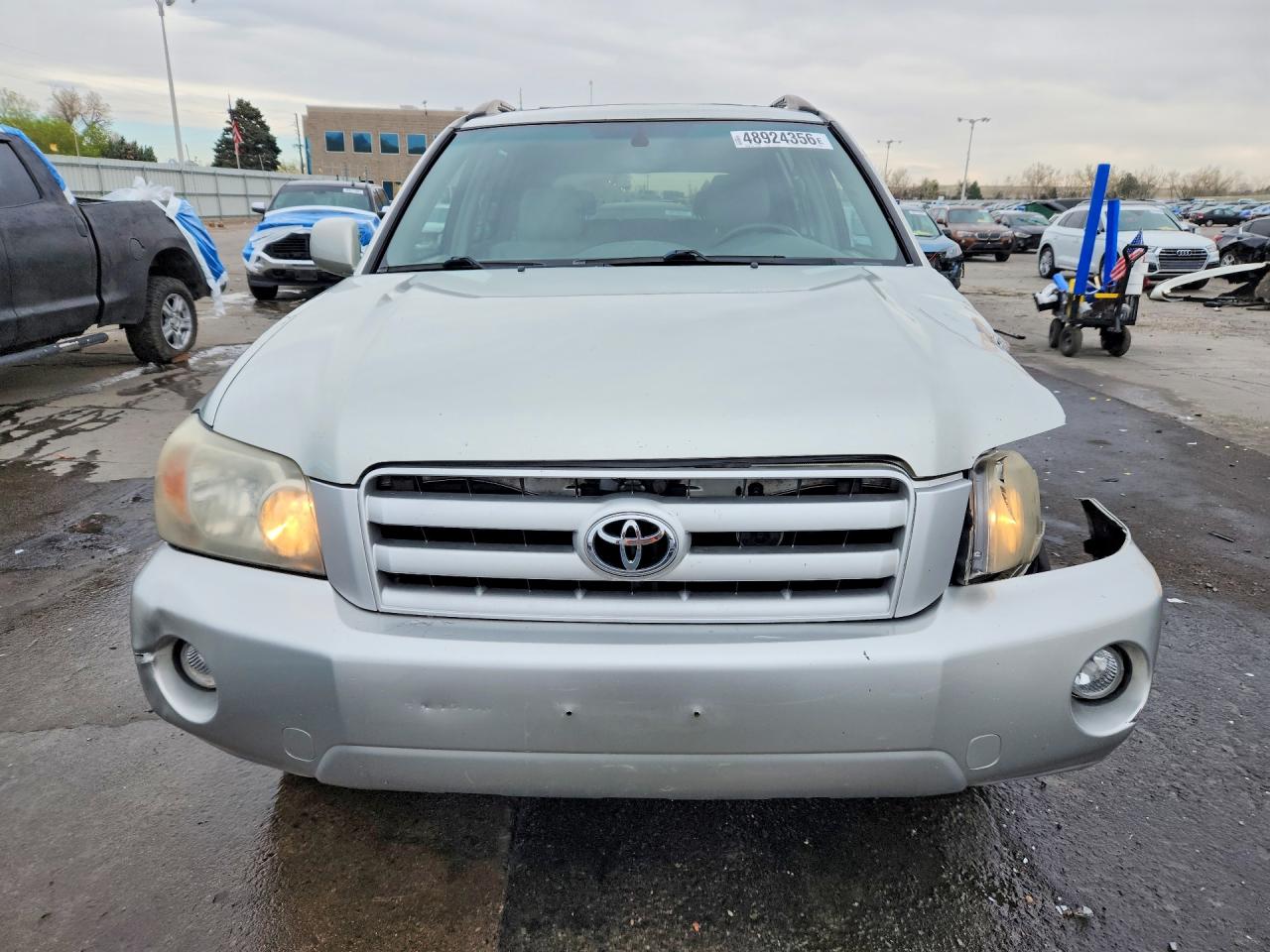 2004 Toyota Highlander Limited Серебряный vin: JTEEP21A840048111