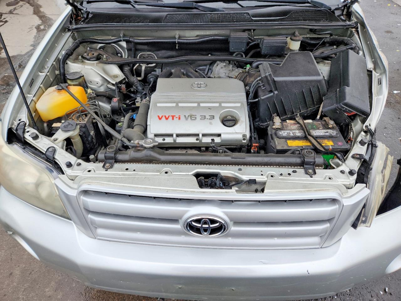 2004 Toyota Highlander Limited Серебряный vin: JTEEP21A840048111