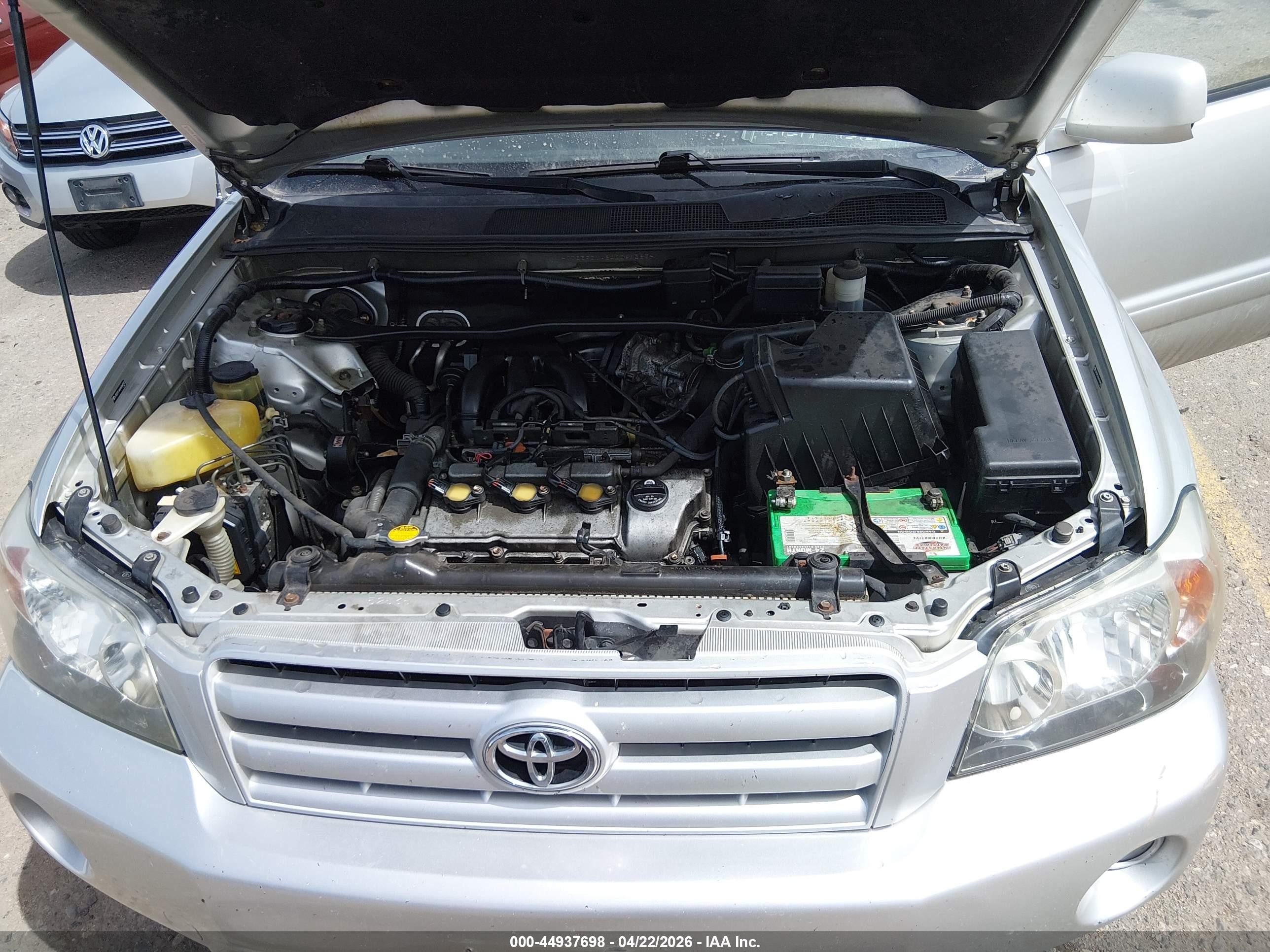 2004 Toyota Highlander V6 Silver vin: JTEEP21A840064583