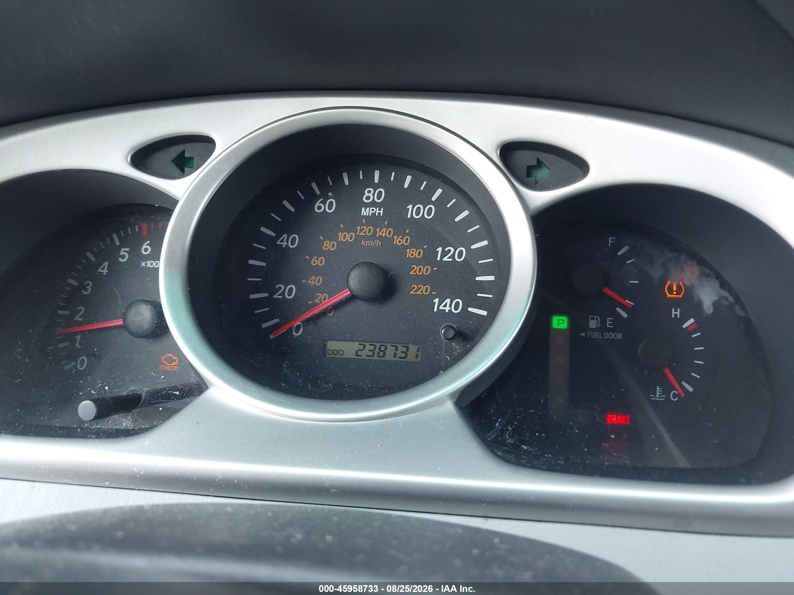 2005 Toyota Highlander V6 Red vin: JTEEP21A850114819