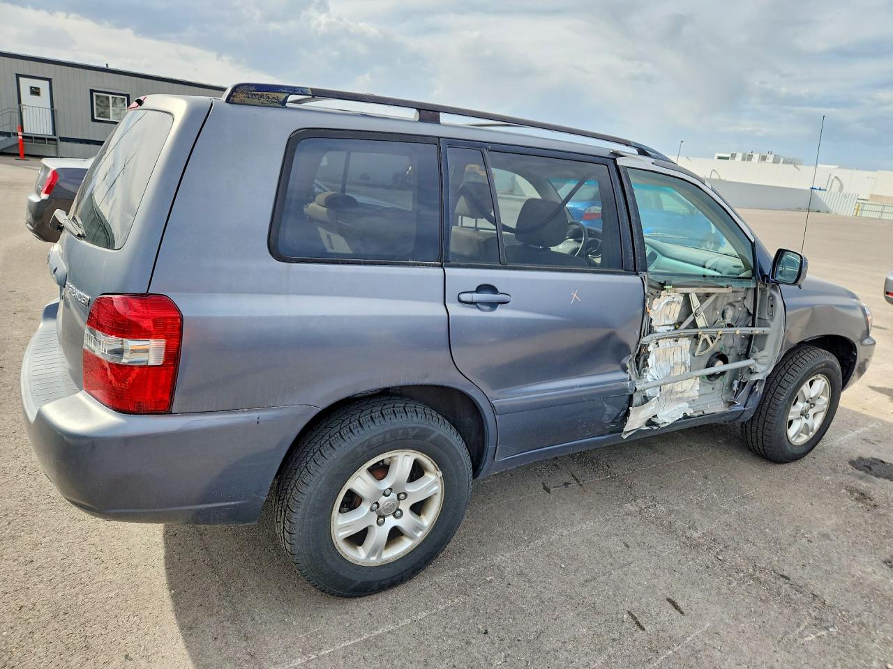 2006 Toyota Highlander Limited Gray vin: JTEEP21A860171457
