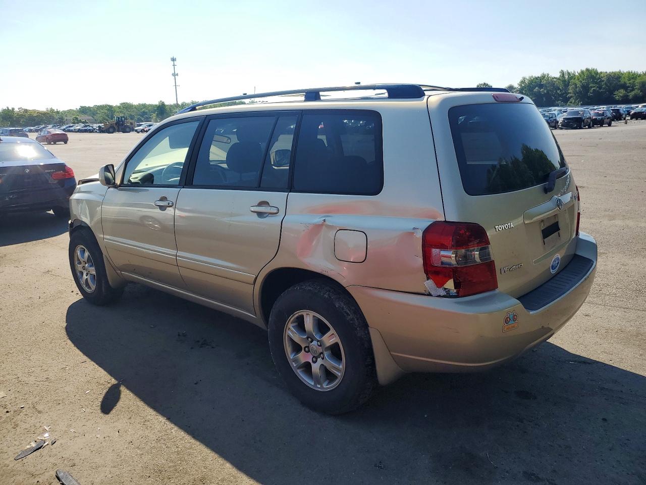 2006 Toyota Highlander Limited Золотой vin: JTEEP21A860181776