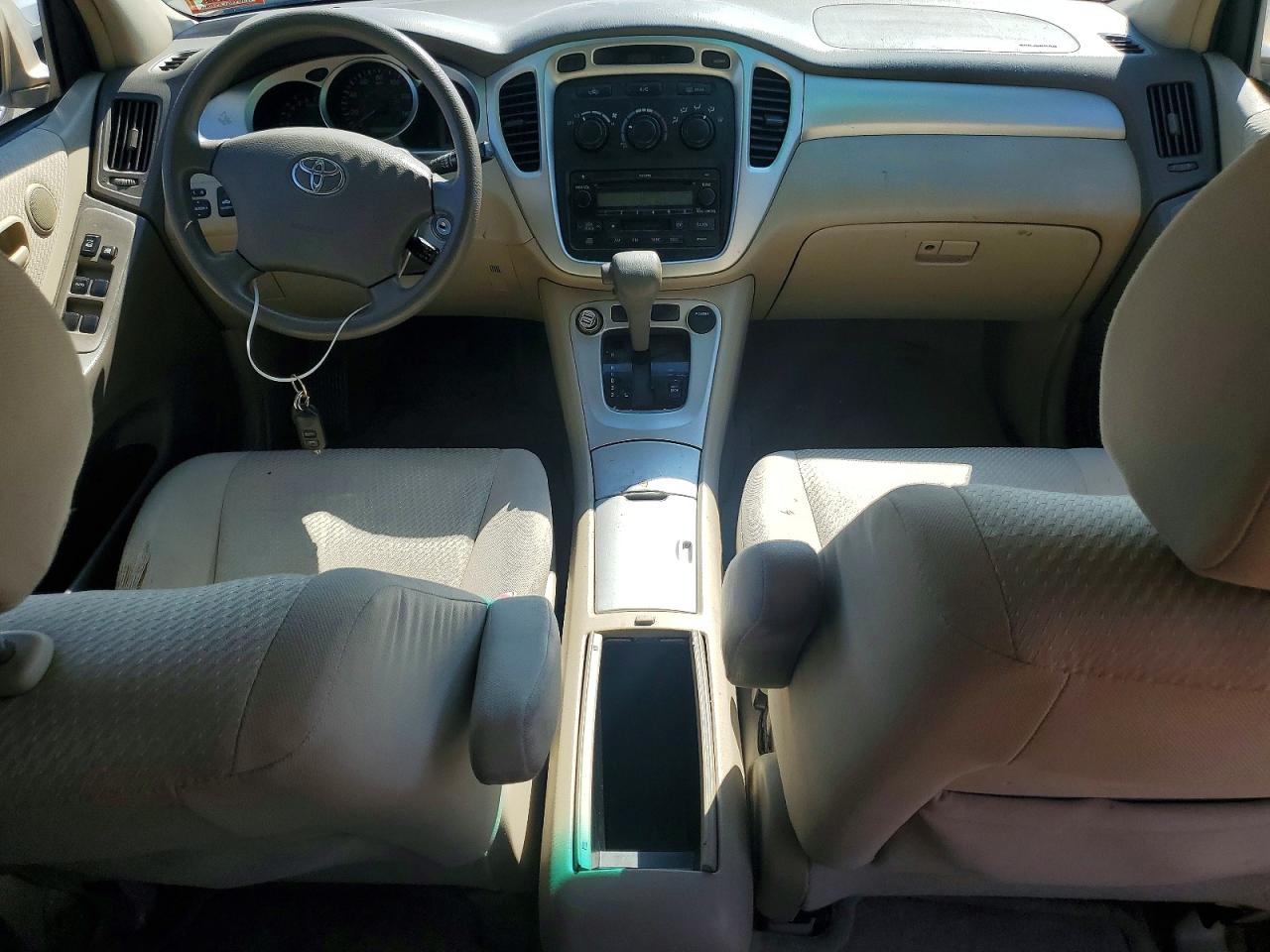 2006 Toyota Highlander Limited Золотой vin: JTEEP21A860181776