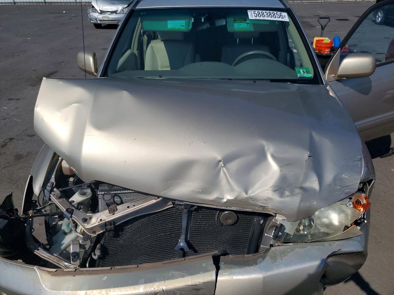 2006 Toyota Highlander Limited Золотой vin: JTEEP21A860181776