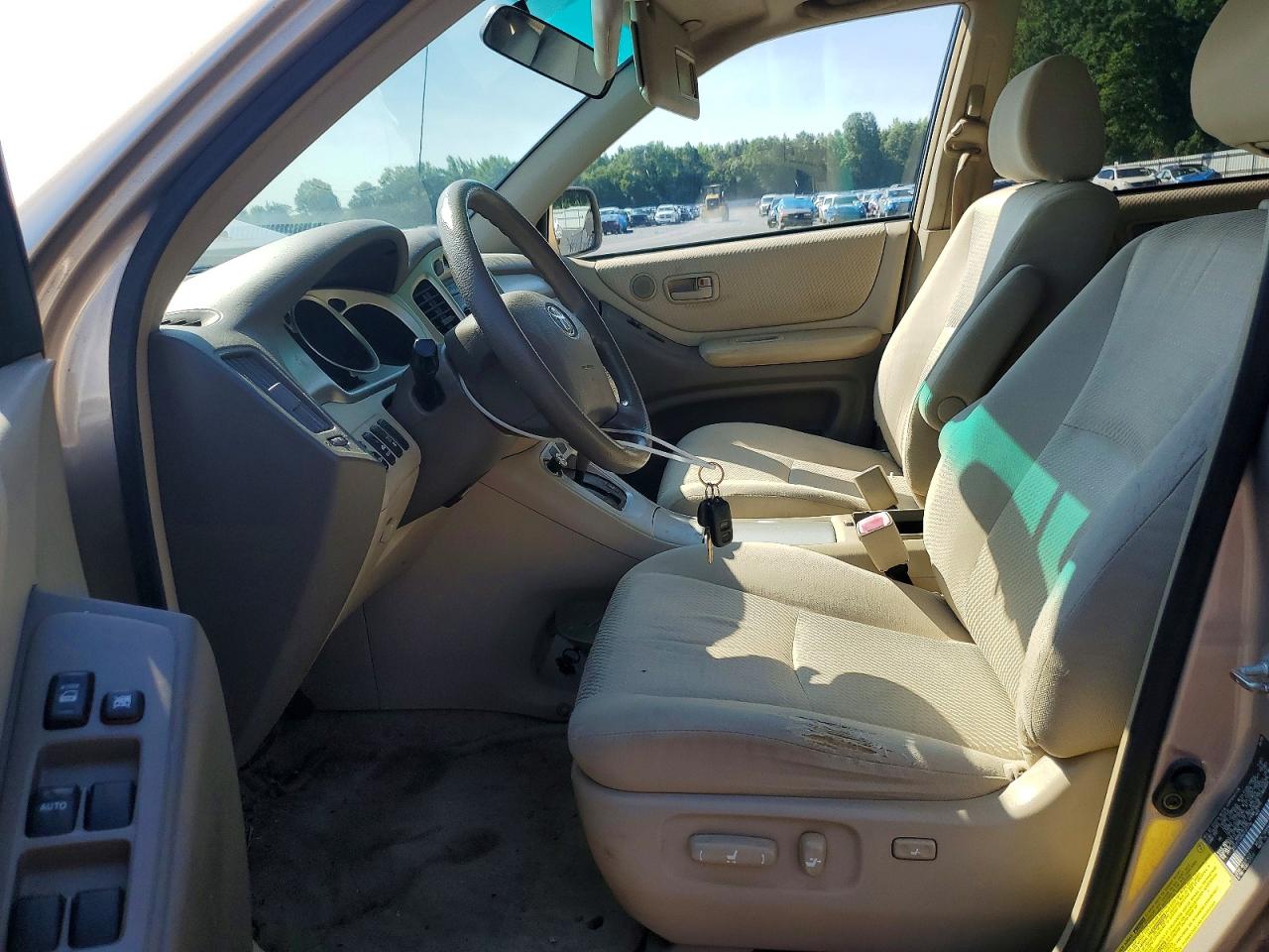 2006 Toyota Highlander Limited Золотой vin: JTEEP21A860181776