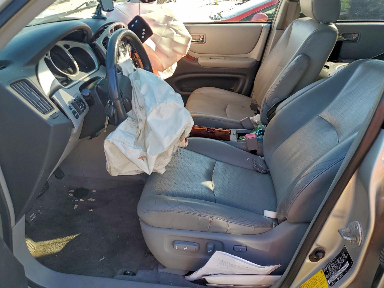 2007 Toyota Highlander Sport Silver vin: JTEEP21A870197011