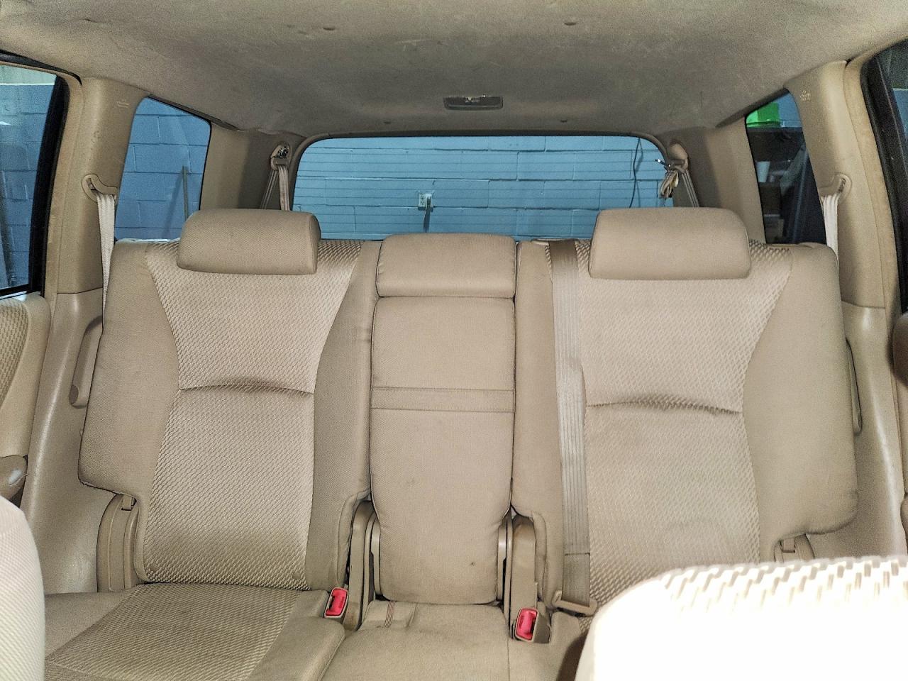 2007 Toyota Highlander Base Red vin: JTEEP21A870212705