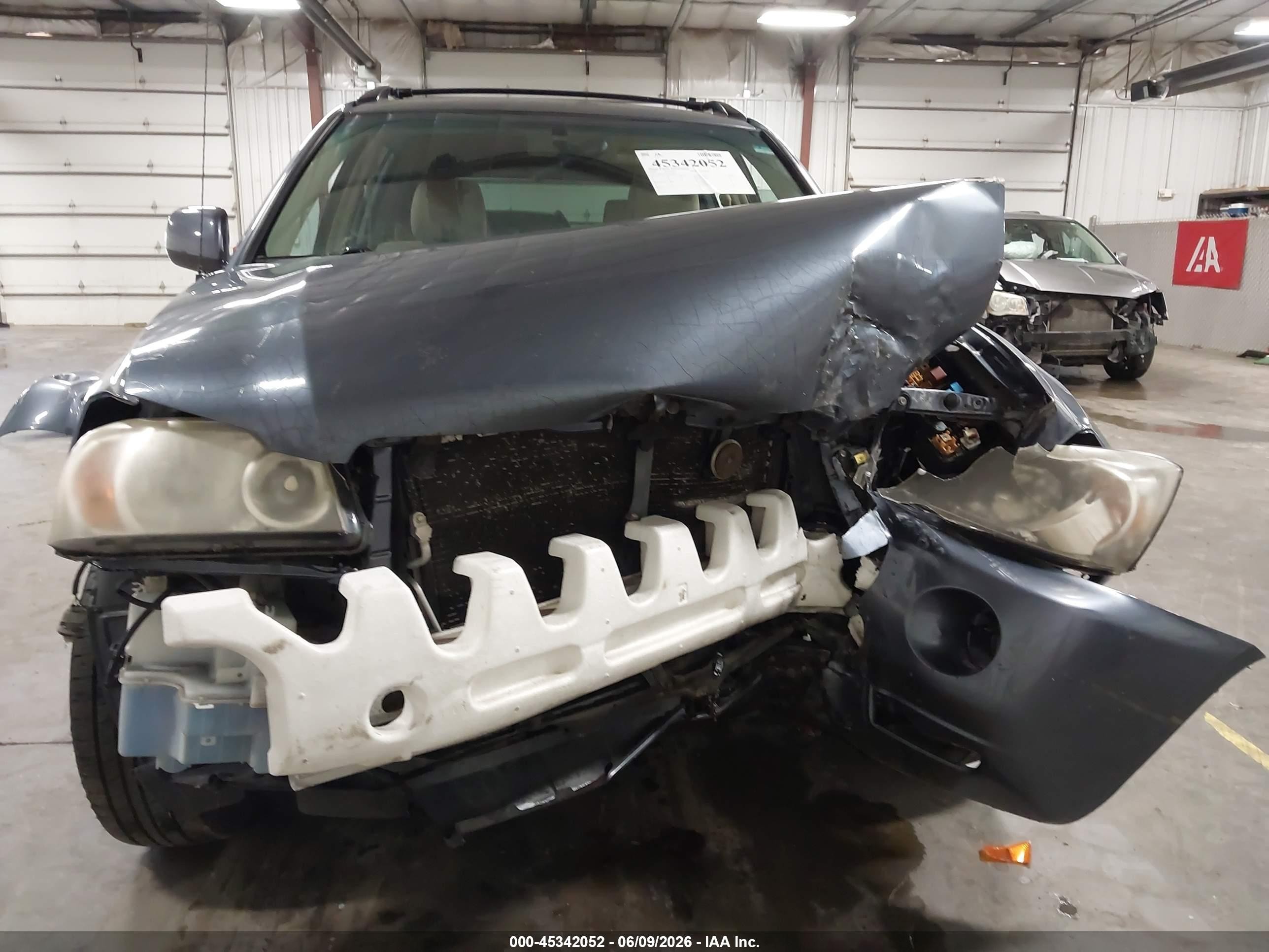 2004 Toyota Highlander V6 Синий vin: JTEEP21A940036937