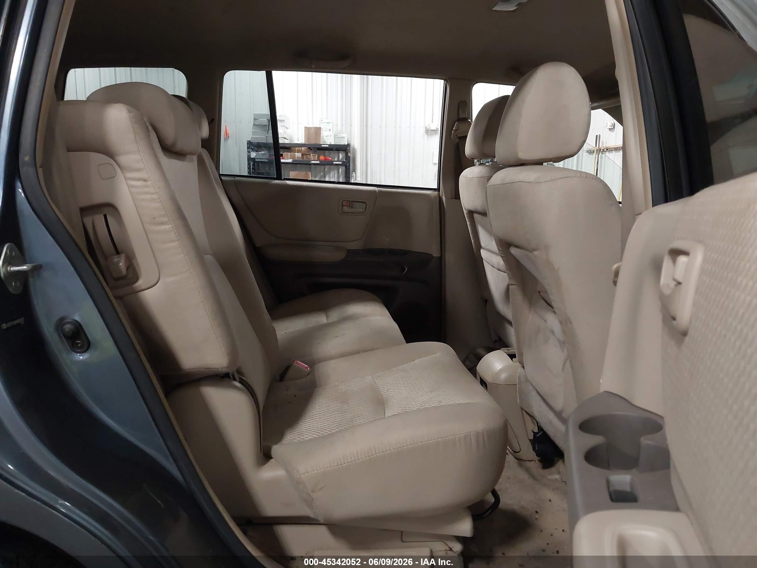 2004 Toyota Highlander V6 Синий vin: JTEEP21A940036937
