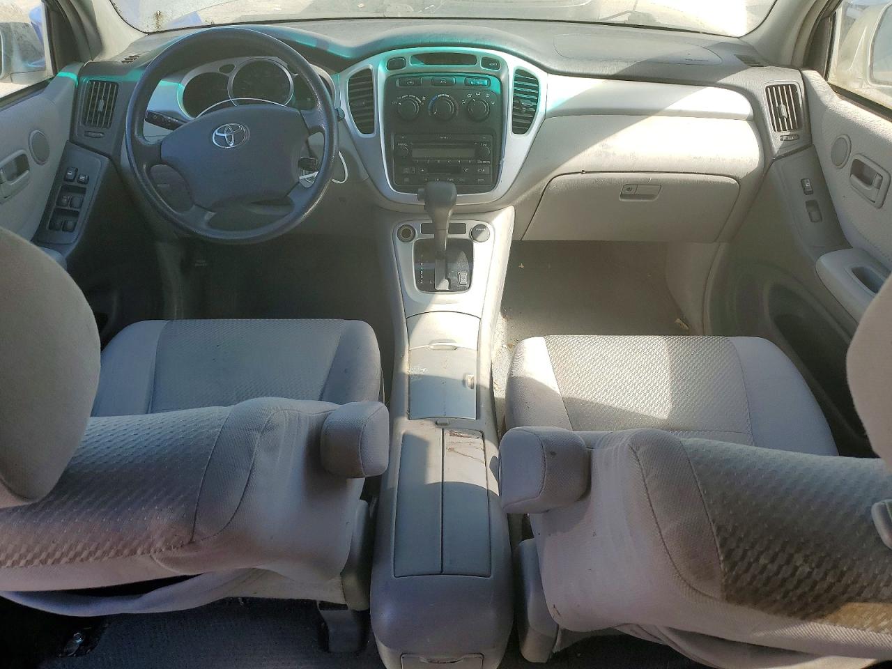 2005 Toyota Highlander Limited Silver vin: JTEEP21A950072435