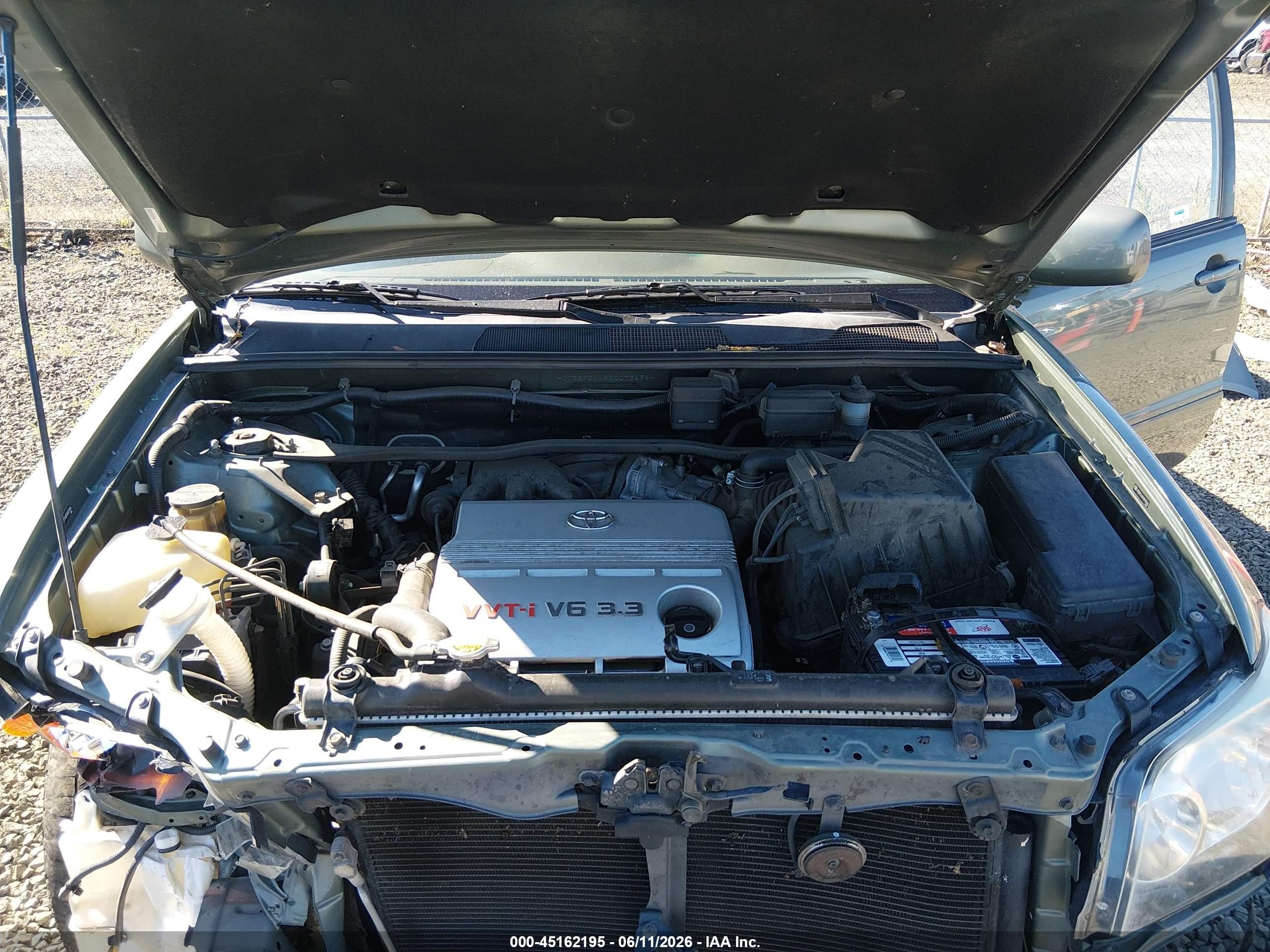 2005 Toyota Highlander Limited V6 Зеленый vin: JTEEP21A950073696