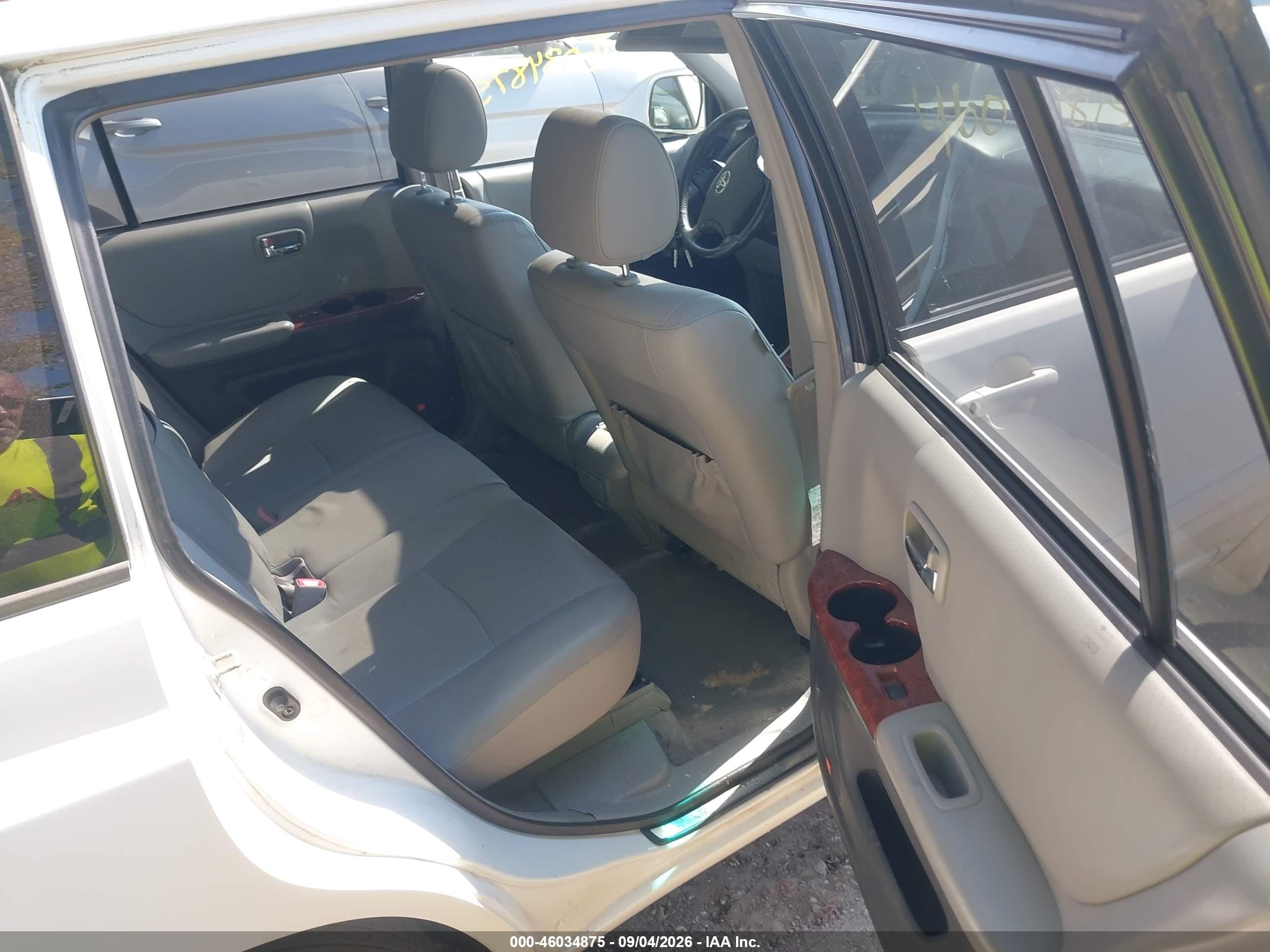 2005 Toyota Highlander Limited V6 White vin: JTEEP21A950084441