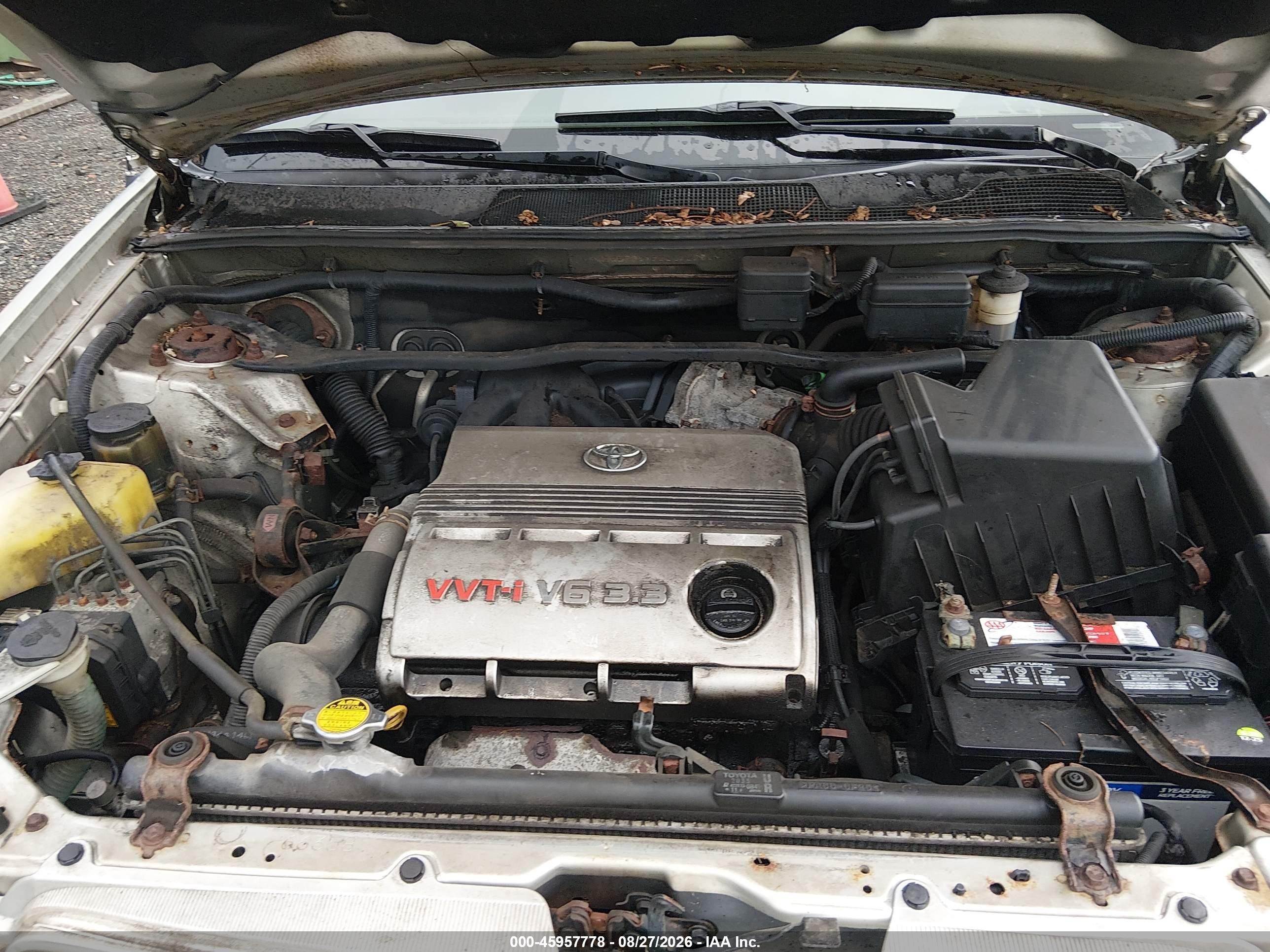 2005 Toyota Highlander V6 Серебряный vin: JTEEP21A950090921