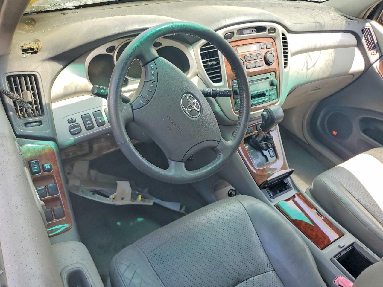 2005 Toyota Highlander Limited Tan vin: JTEEP21A950091065