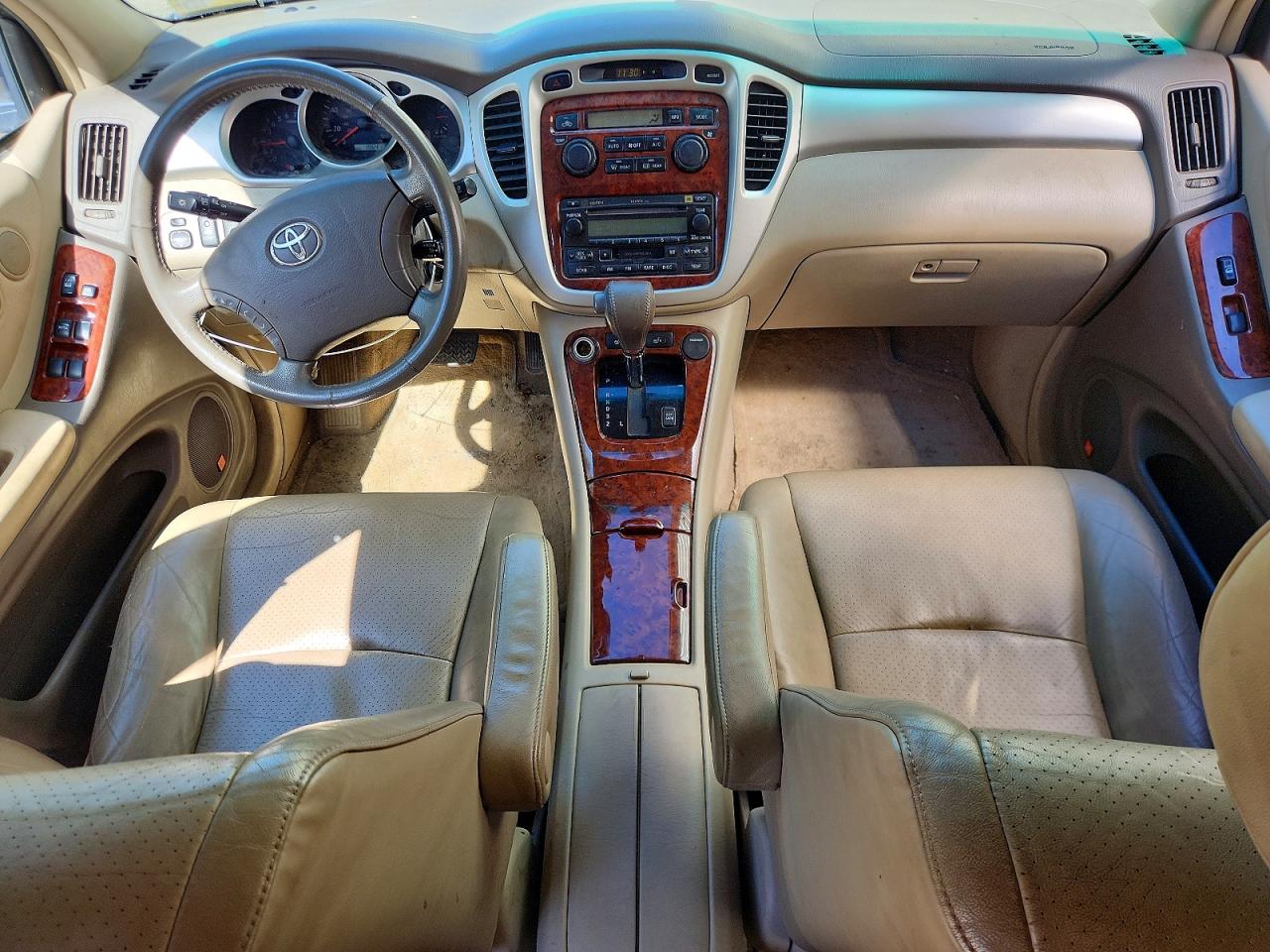 2005 Toyota Highlander Limited Синий vin: JTEEP21A950094726