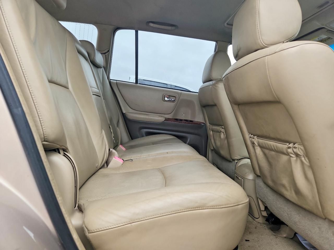 2005 Toyota Highlander Limited Tan vin: JTEEP21A950127014