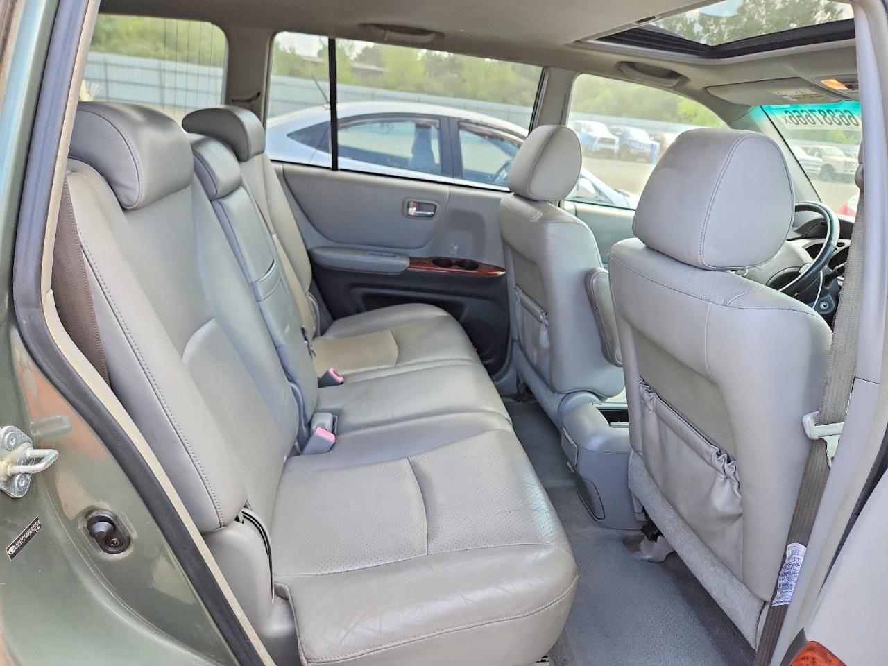 2005 Toyota Highlander Limited Green vin: JTEEP21A950129314