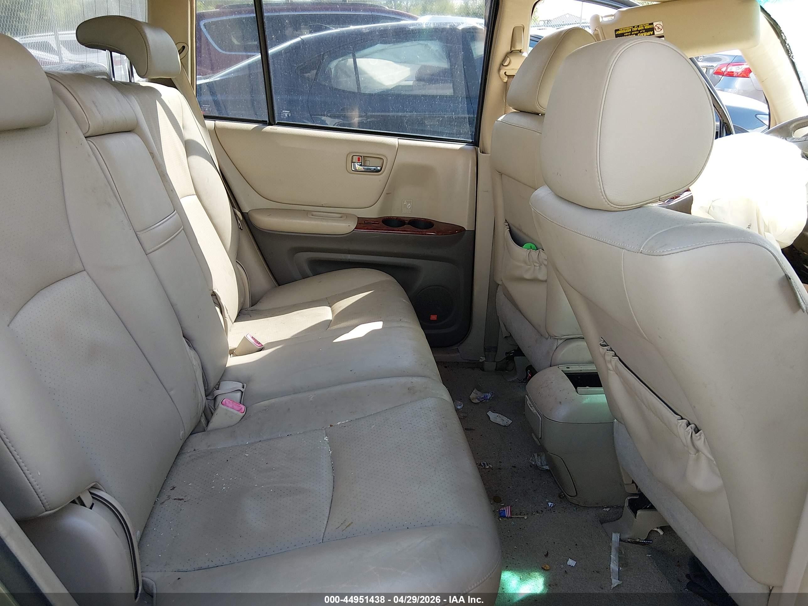 2006 Toyota Highlander Limited V6 Green vin: JTEEP21A960143246