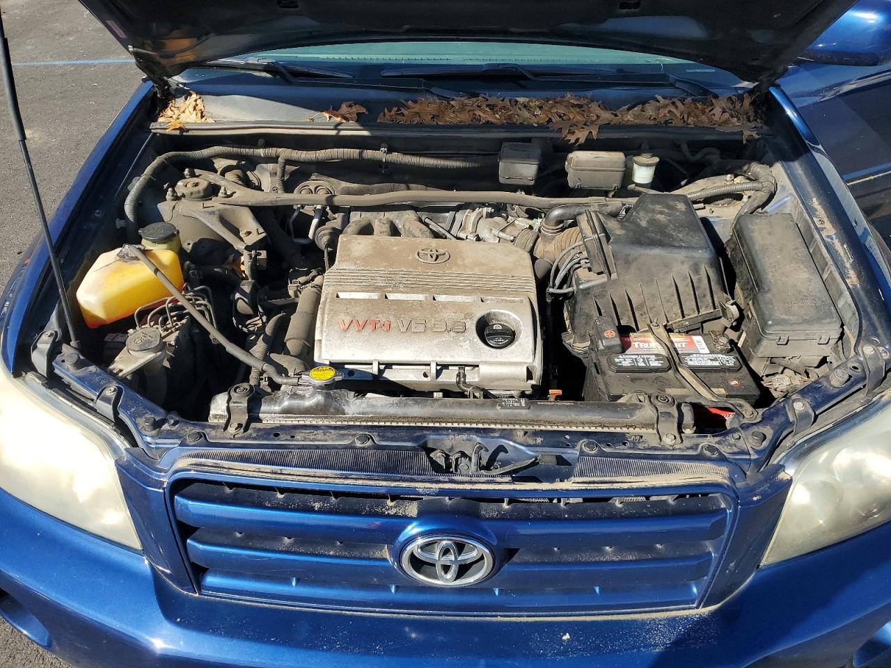 2006 Toyota Highlander Limited Blue vin: JTEEP21A960154666