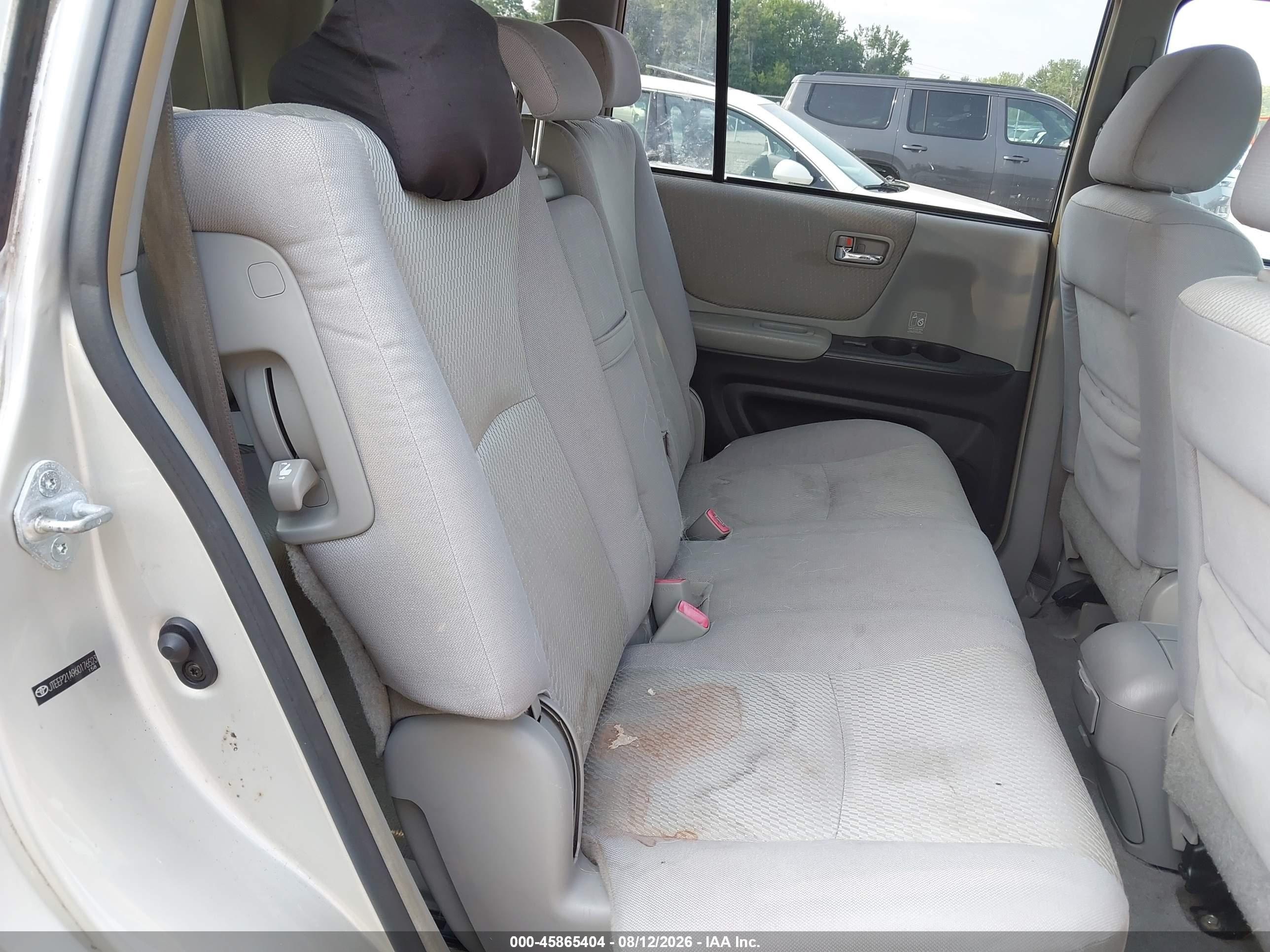 2006 Toyota Highlander Sport V6 Серебряный vin: JTEEP21A960176523
