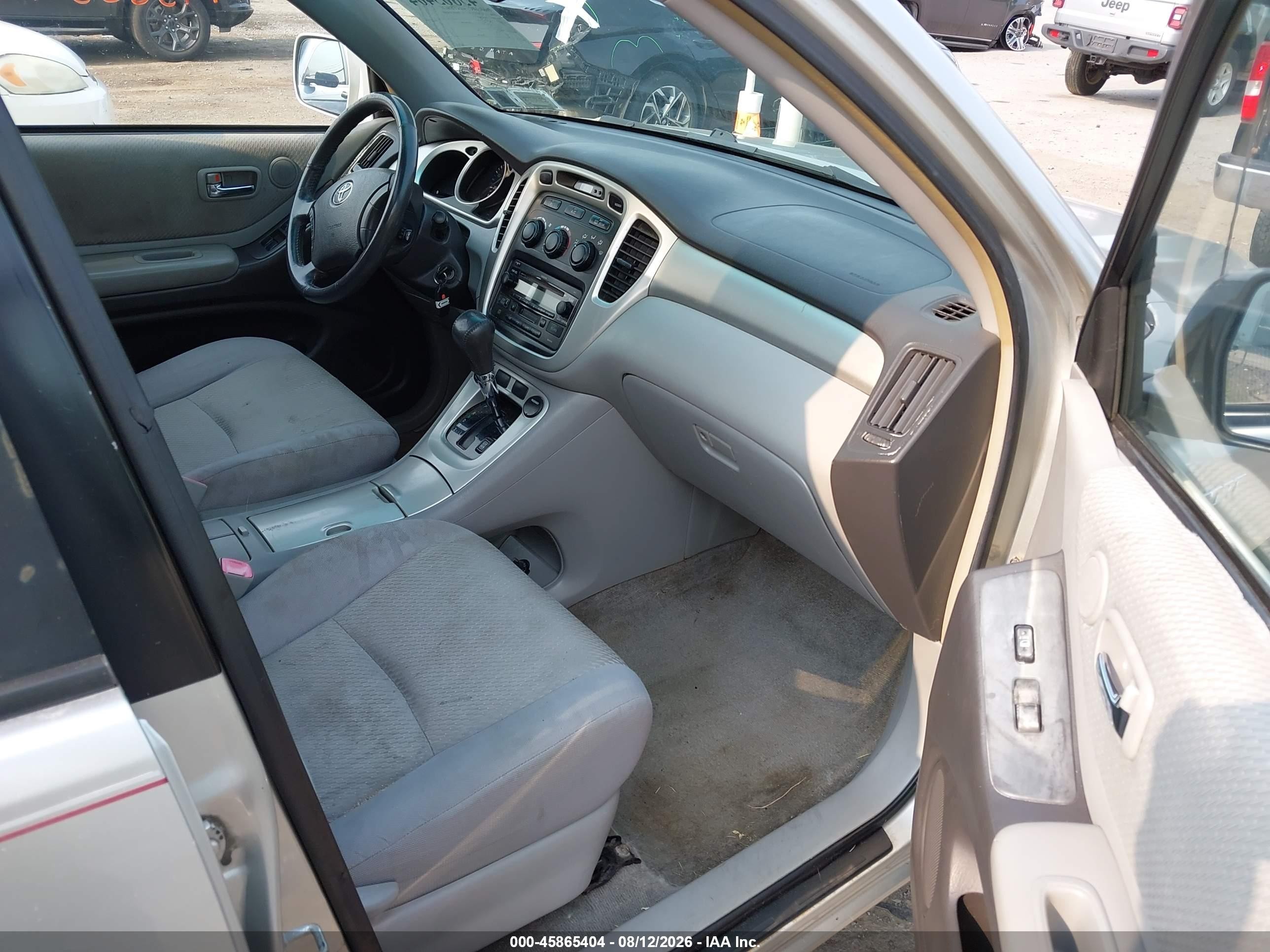 2006 Toyota Highlander Sport V6 Серебряный vin: JTEEP21A960176523