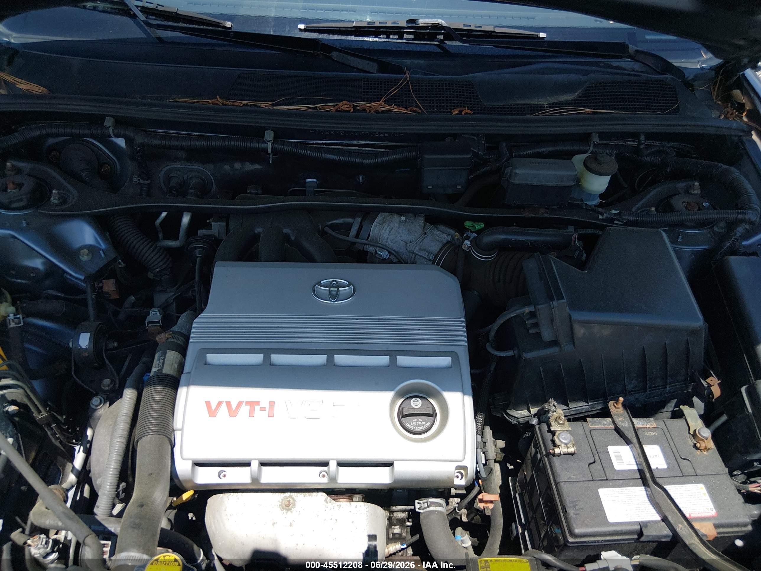 2006 Toyota Highlander Limited V6 Синий vin: JTEEP21A960182578