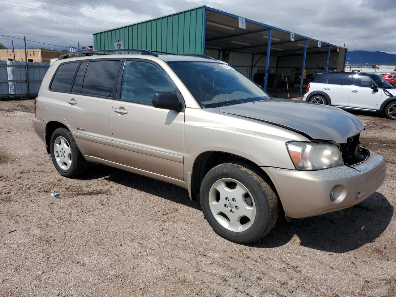 2006 Toyota Highlander Limited Gold vin: JTEEP21A960183620