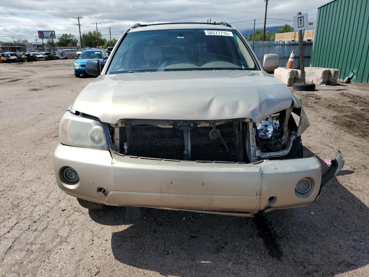 2006 Toyota Highlander Limited Gold vin: JTEEP21A960183620