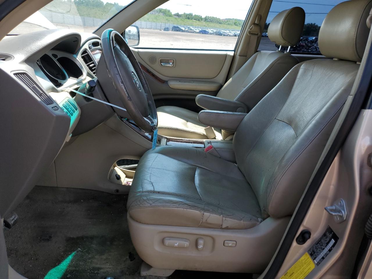 2006 Toyota Highlander Limited Gold vin: JTEEP21A960183620