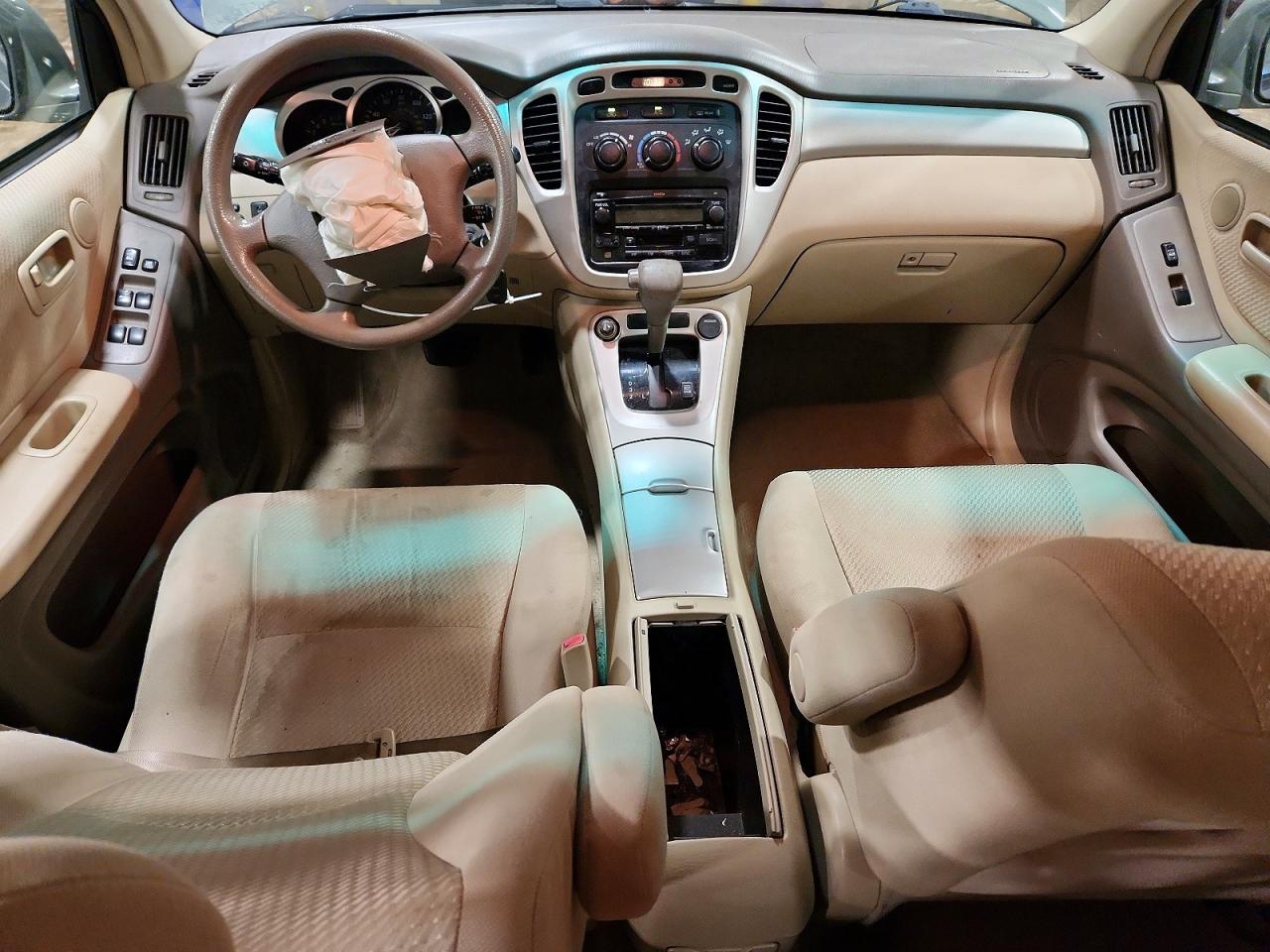 2006 Toyota Highlander Limited Green vin: JTEEP21A960183634