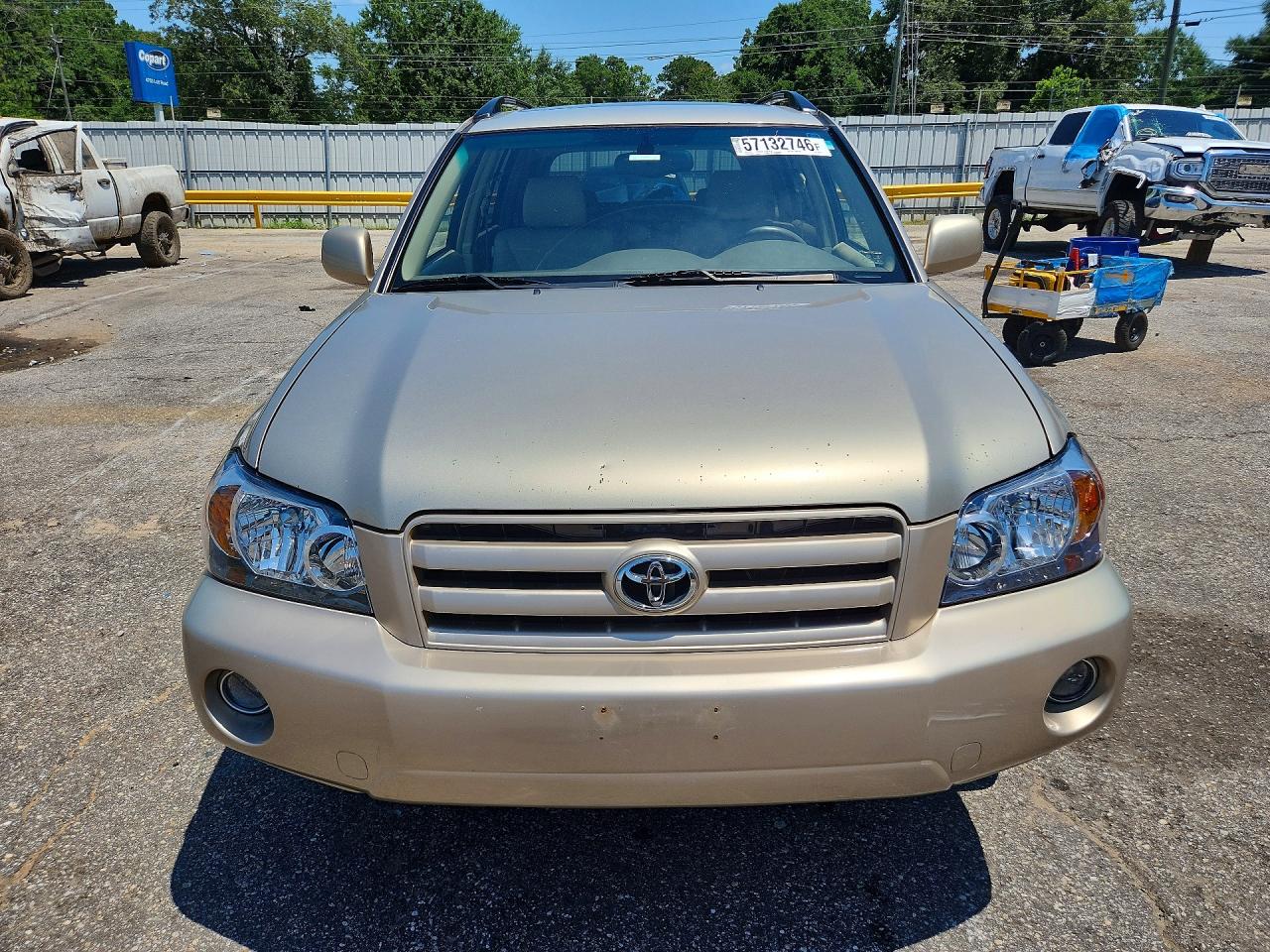 2004 Toyota Highlander Limited Gold vin: JTEEP21AX40002019