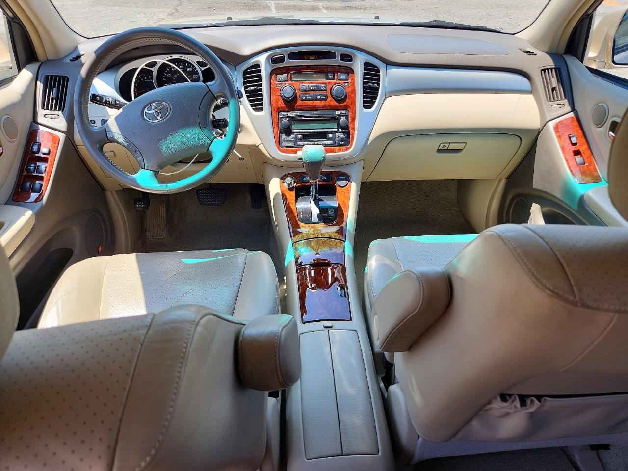 2004 Toyota Highlander Limited Gold vin: JTEEP21AX40002019