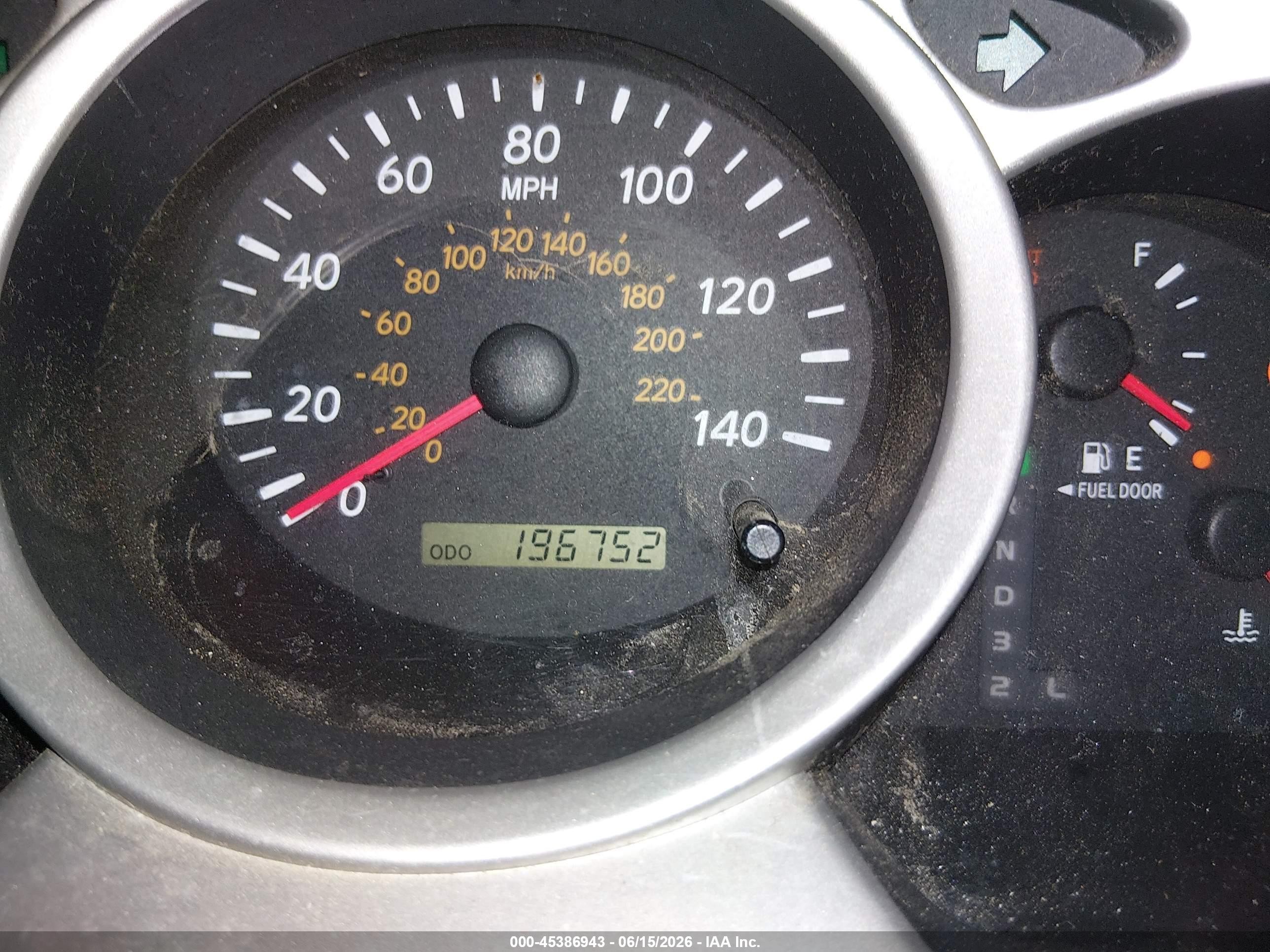 2004 Toyota Highlander V6 Green vin: JTEEP21AX40005874