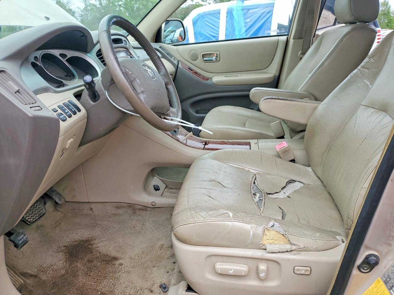 2004 Toyota Highlander Limited Gold vin: JTEEP21AX40042844