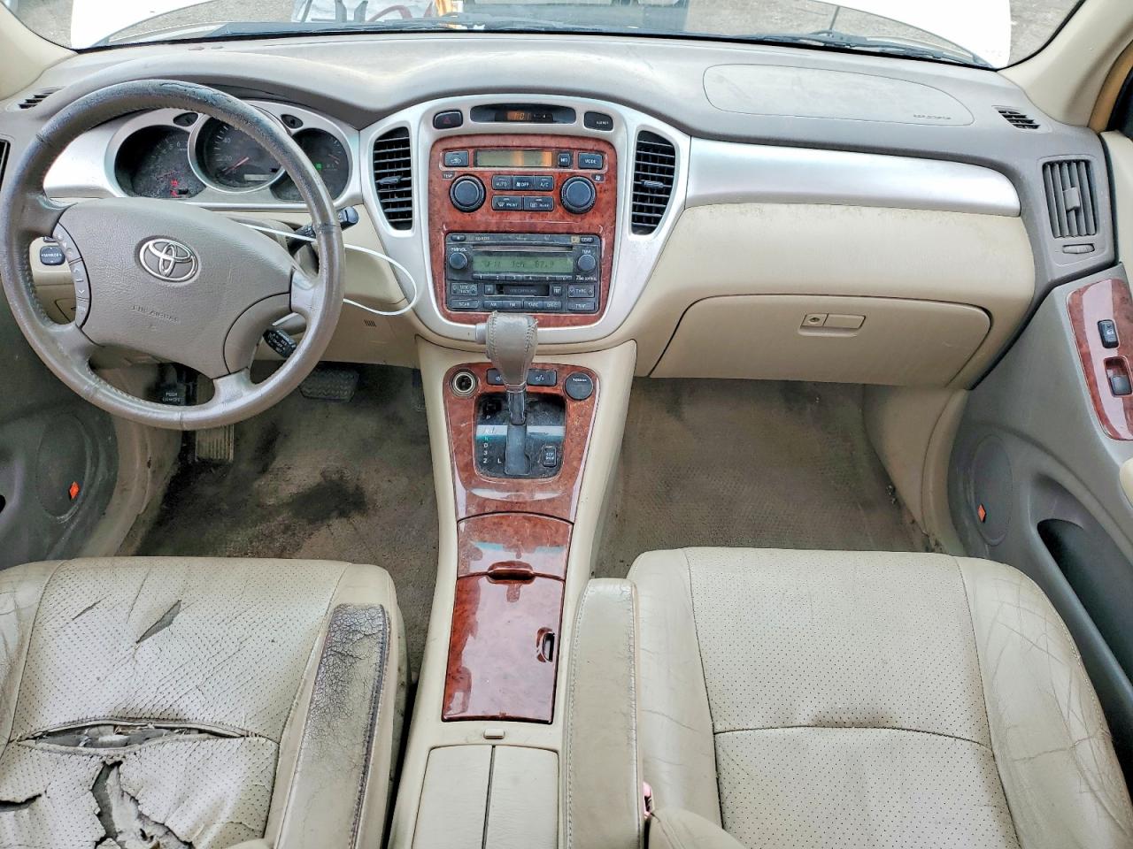 2004 Toyota Highlander Limited Gold vin: JTEEP21AX40042844