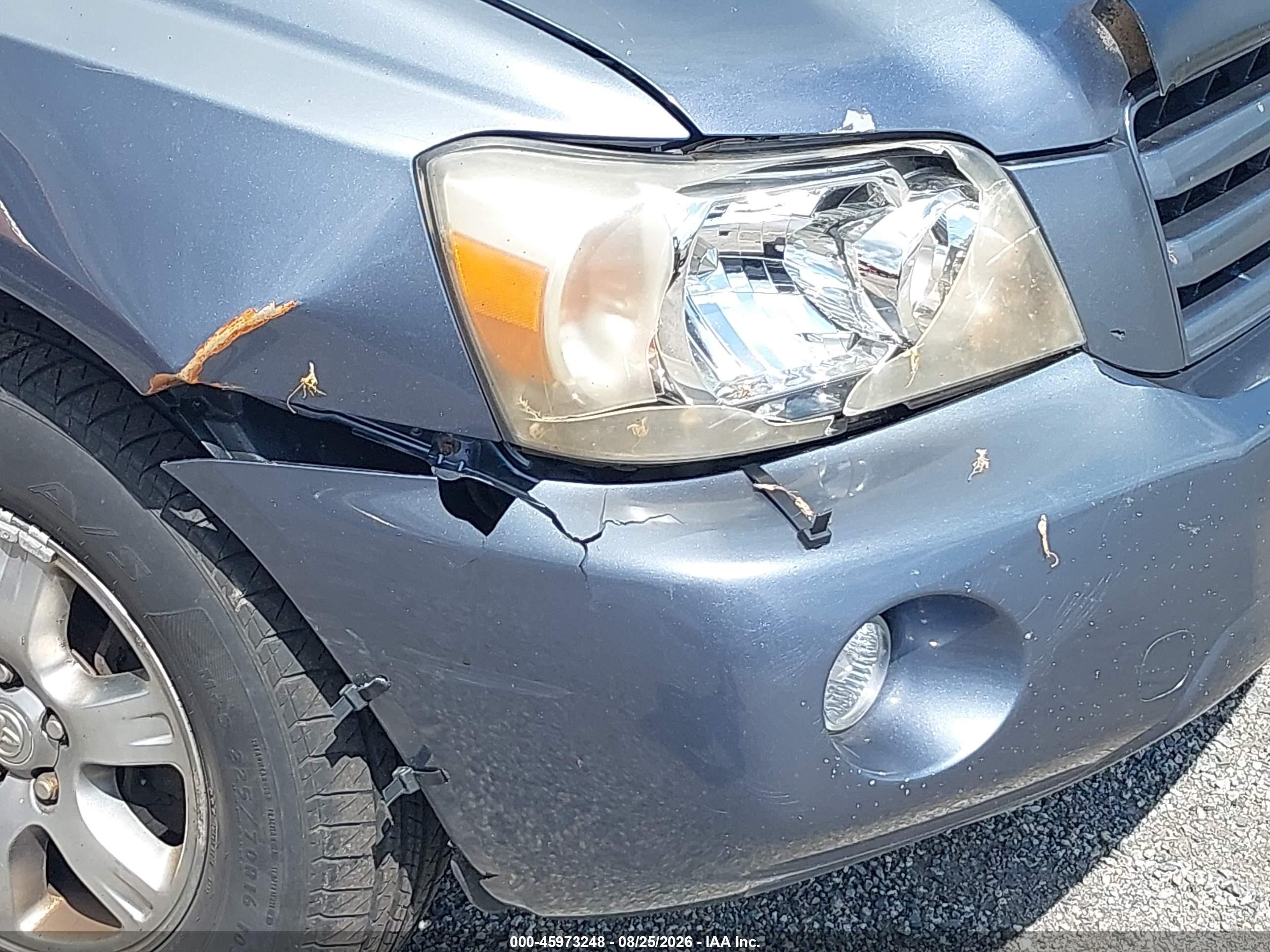 2004 Toyota Highlander V6 Синий vin: JTEEP21AX40053150