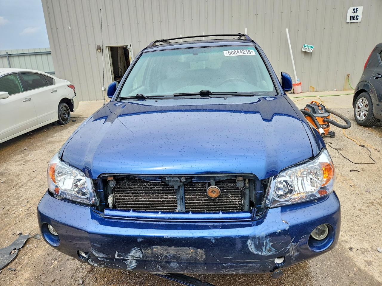 2004 Toyota Highlander Base Blue vin: JTEEP21AX40059658