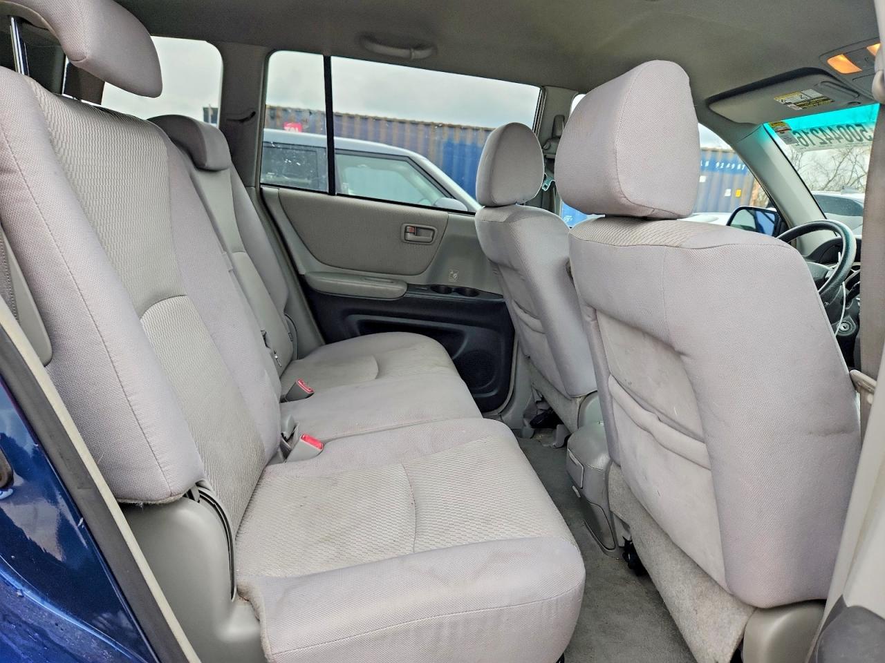 2004 Toyota Highlander Base Blue vin: JTEEP21AX40059658