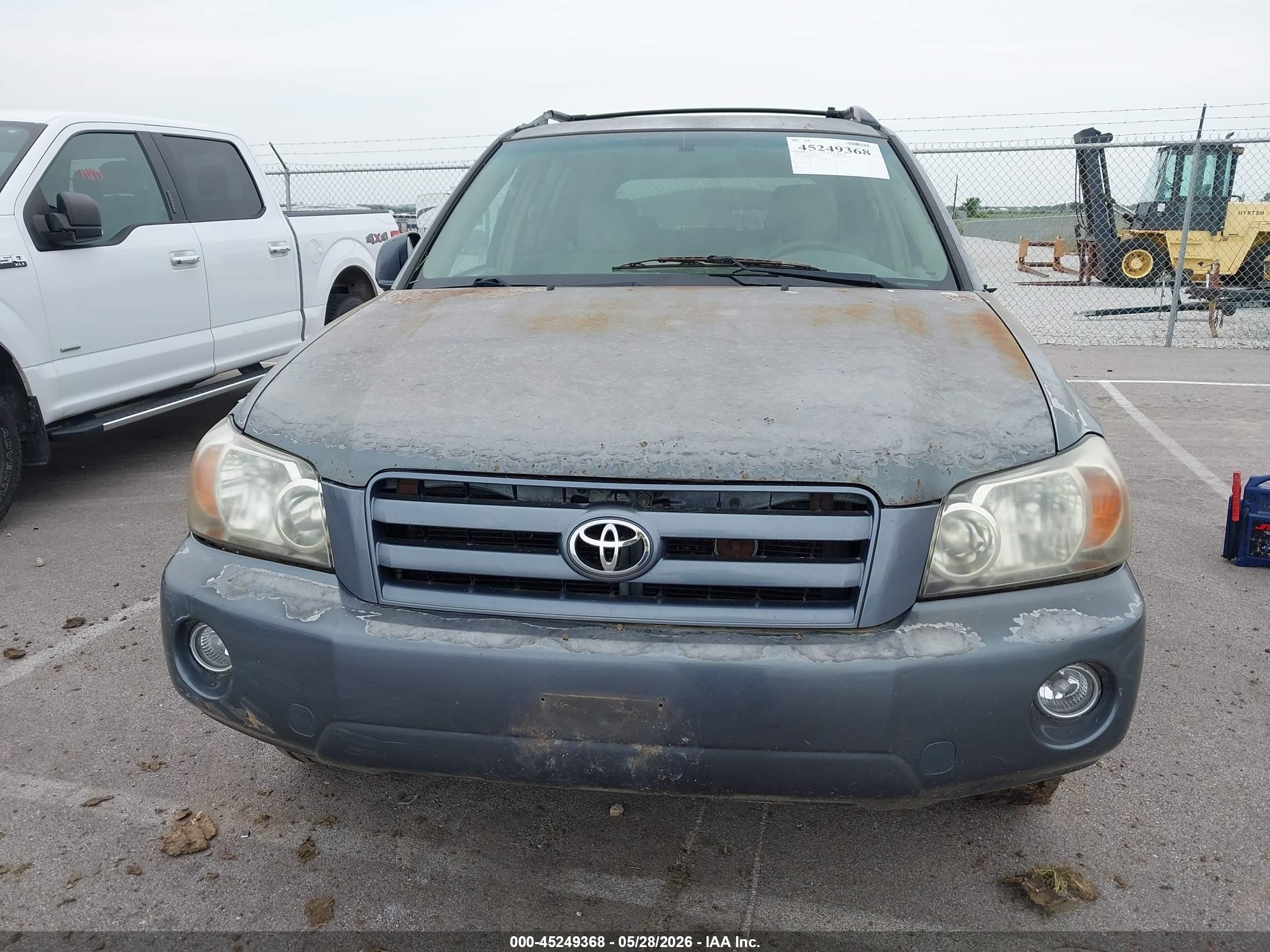 2004 Toyota Highlander   Blue vin: JTEEP21AX40066464