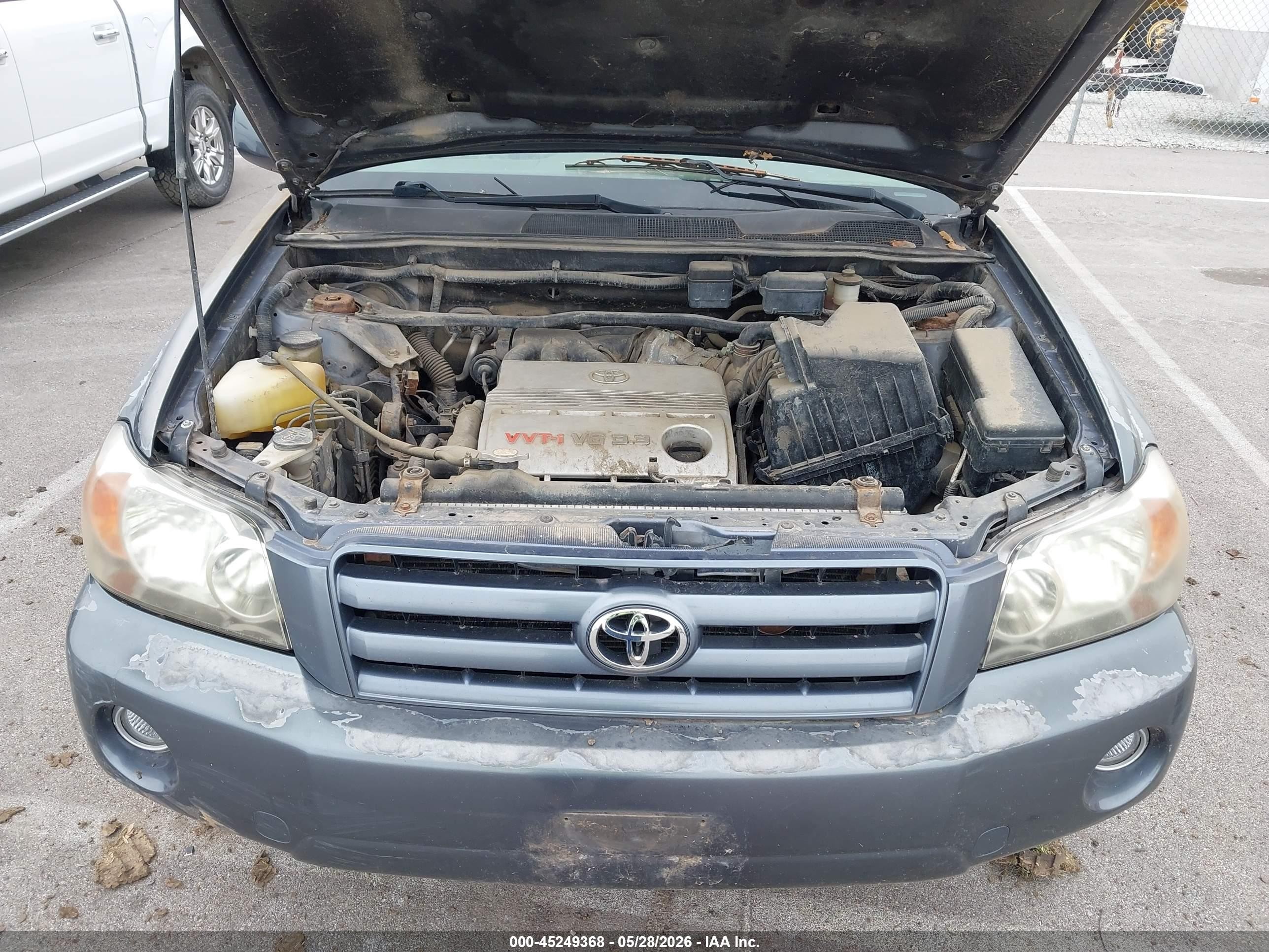 2004 Toyota Highlander   Blue vin: JTEEP21AX40066464