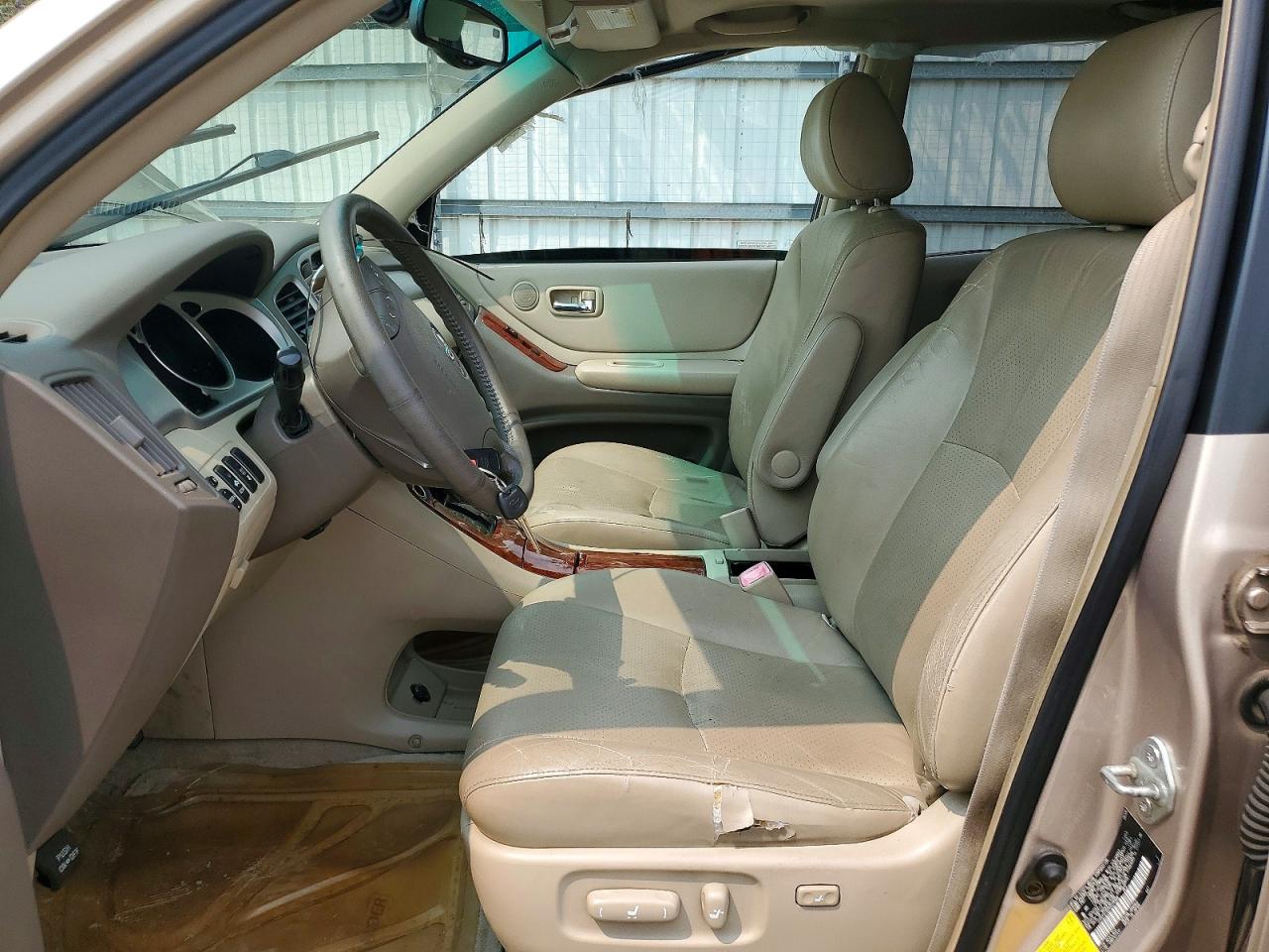 2005 Toyota Highlander Limited Золотой vin: JTEEP21AX50079488