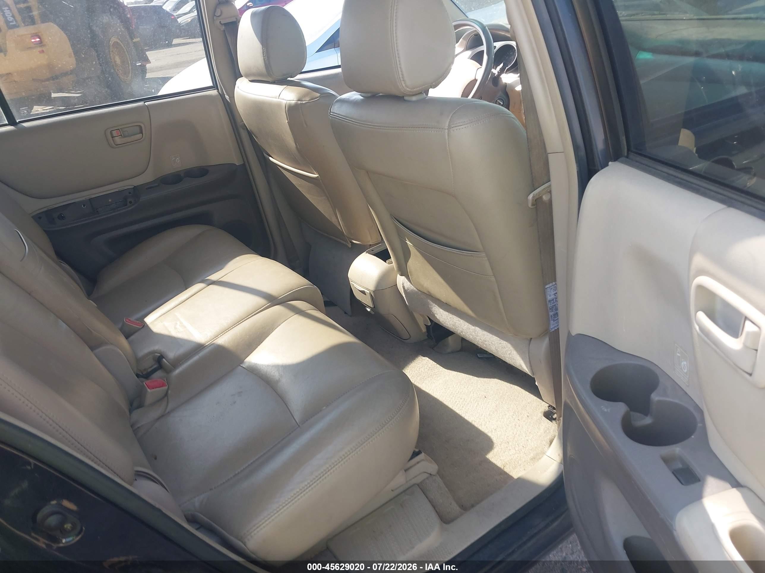 2005 Toyota Highlander V6 Черный vin: JTEEP21AX50099997