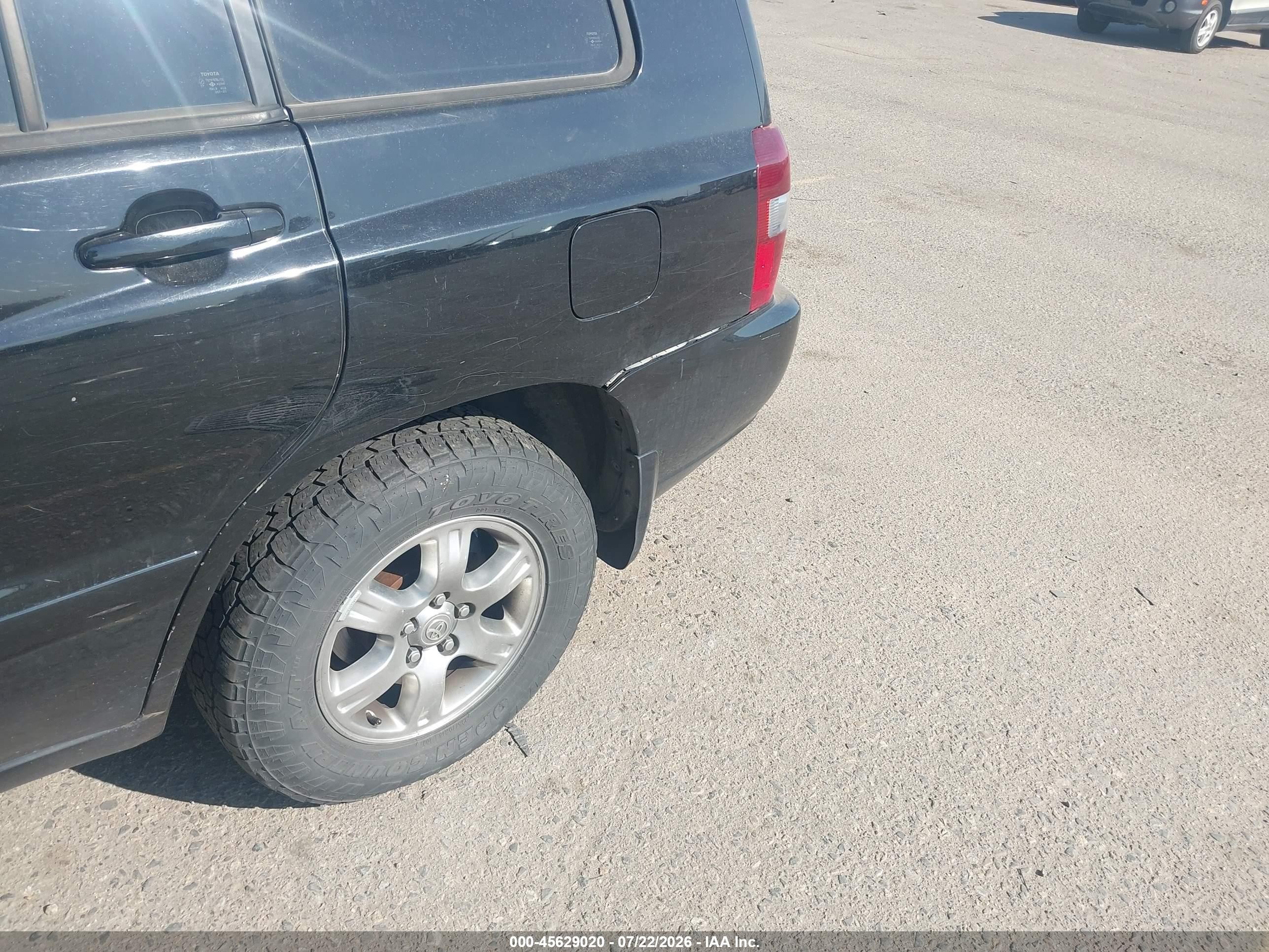 2005 Toyota Highlander V6 Черный vin: JTEEP21AX50099997