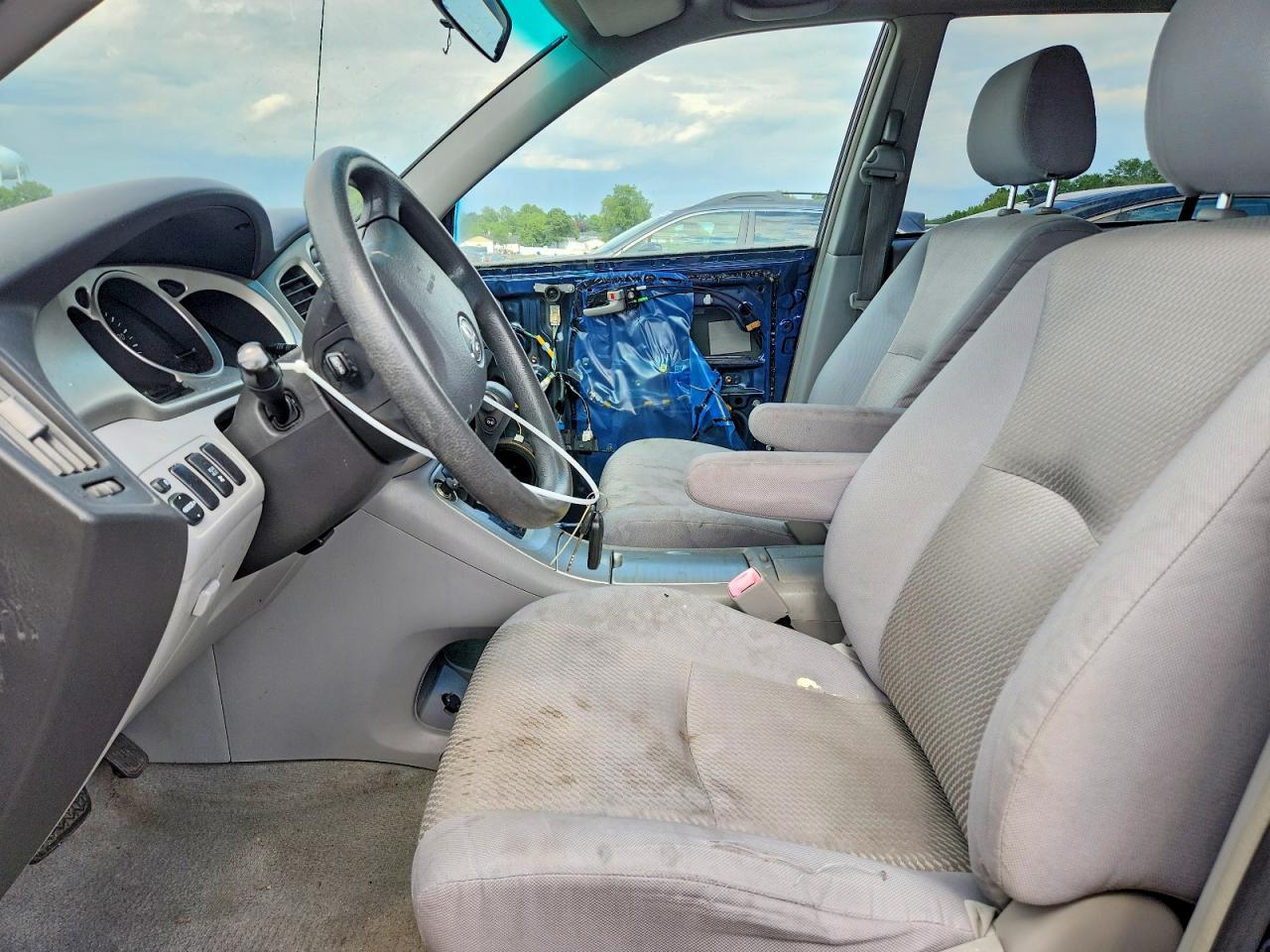 2005 Toyota Highlander Limited Синий vin: JTEEP21AX50117950