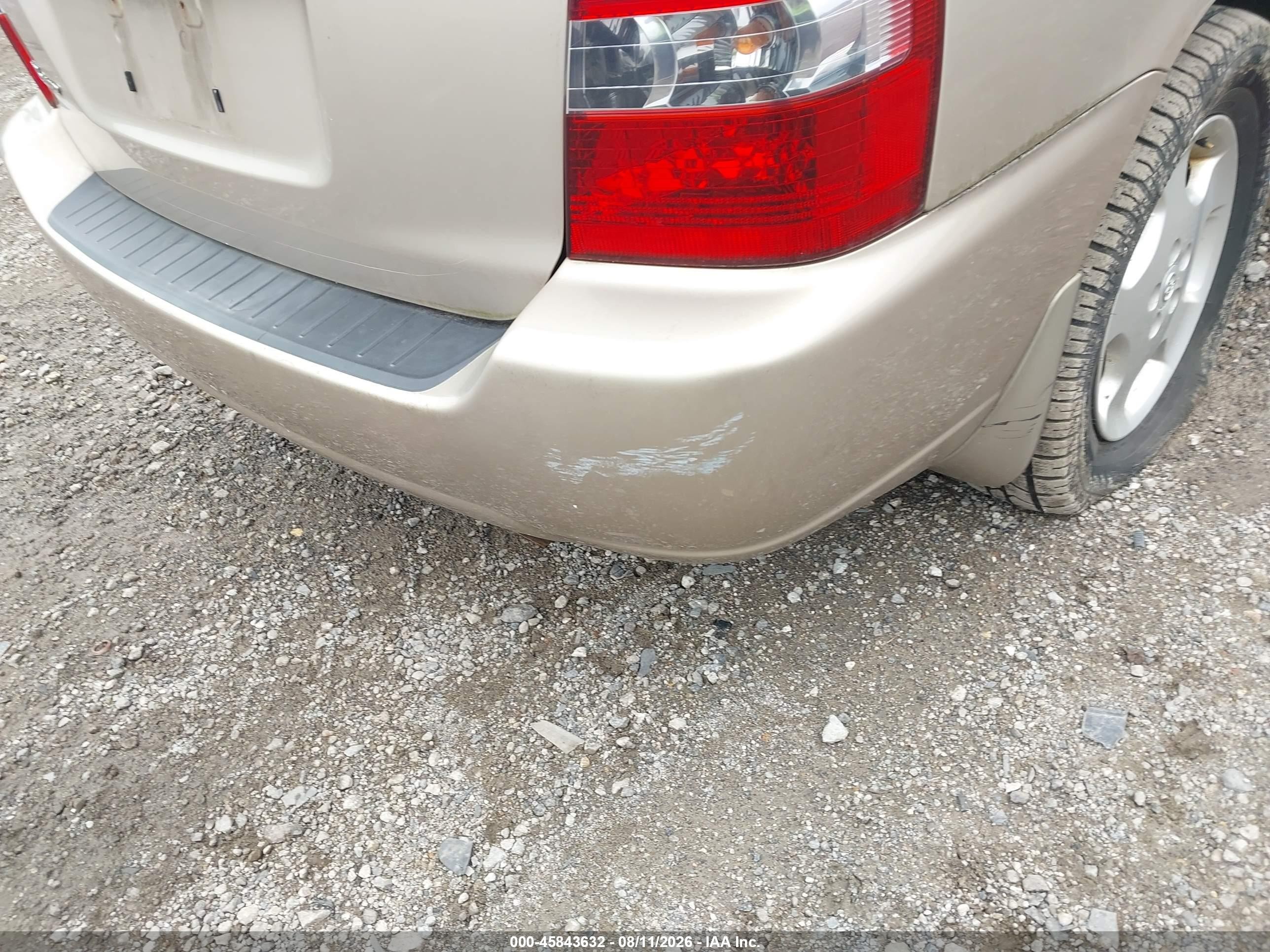 2005 Toyota Highlander Limited V6 Золотой vin: JTEEP21AX50123845