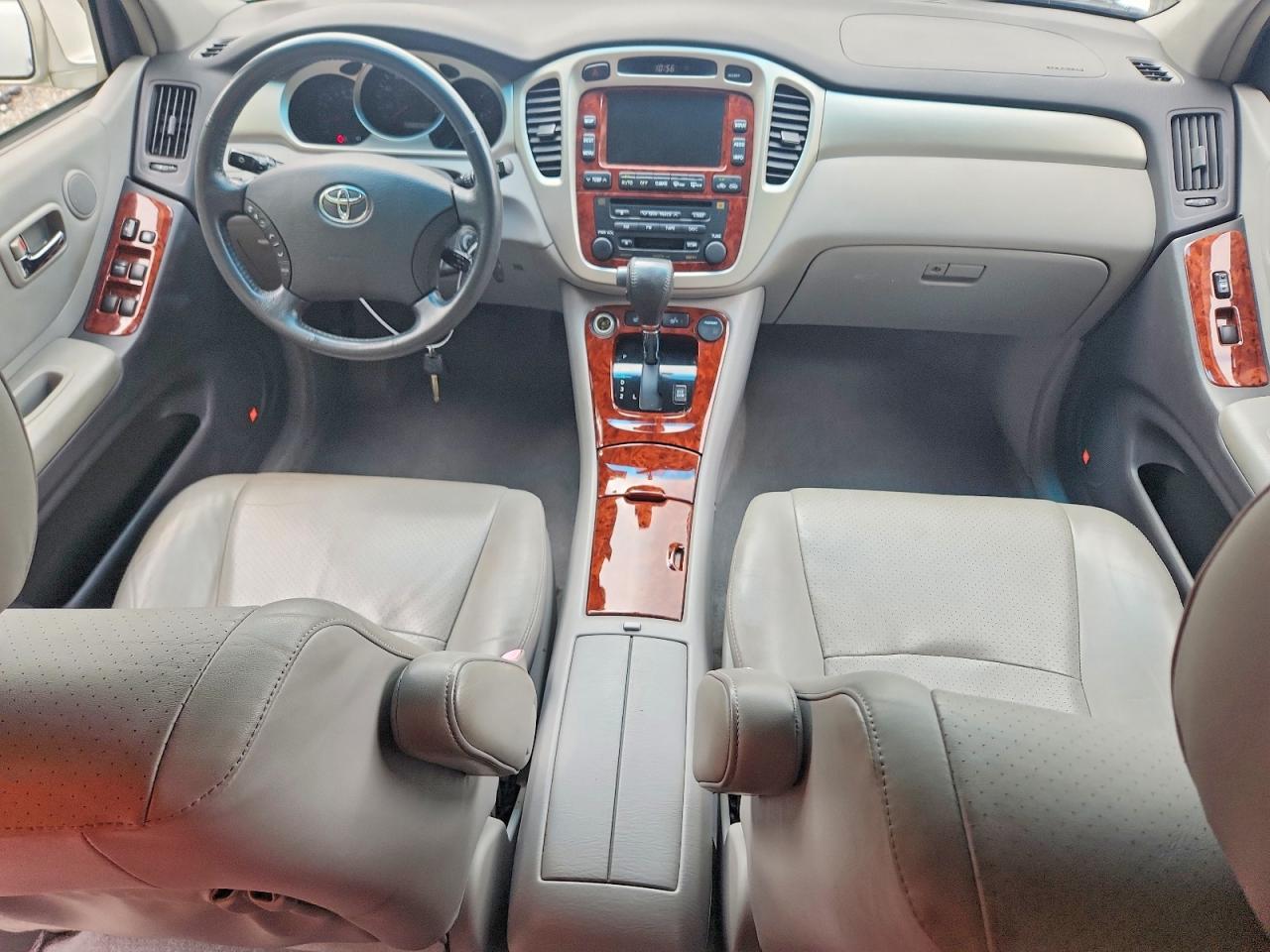 2005 Toyota Highlander Limited Silver vin: JTEEP21AX50126308