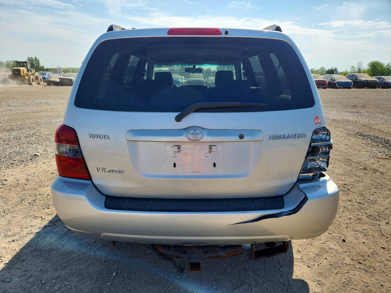 2006 Toyota Highlander Limited Silver vin: JTEEP21AX60138119