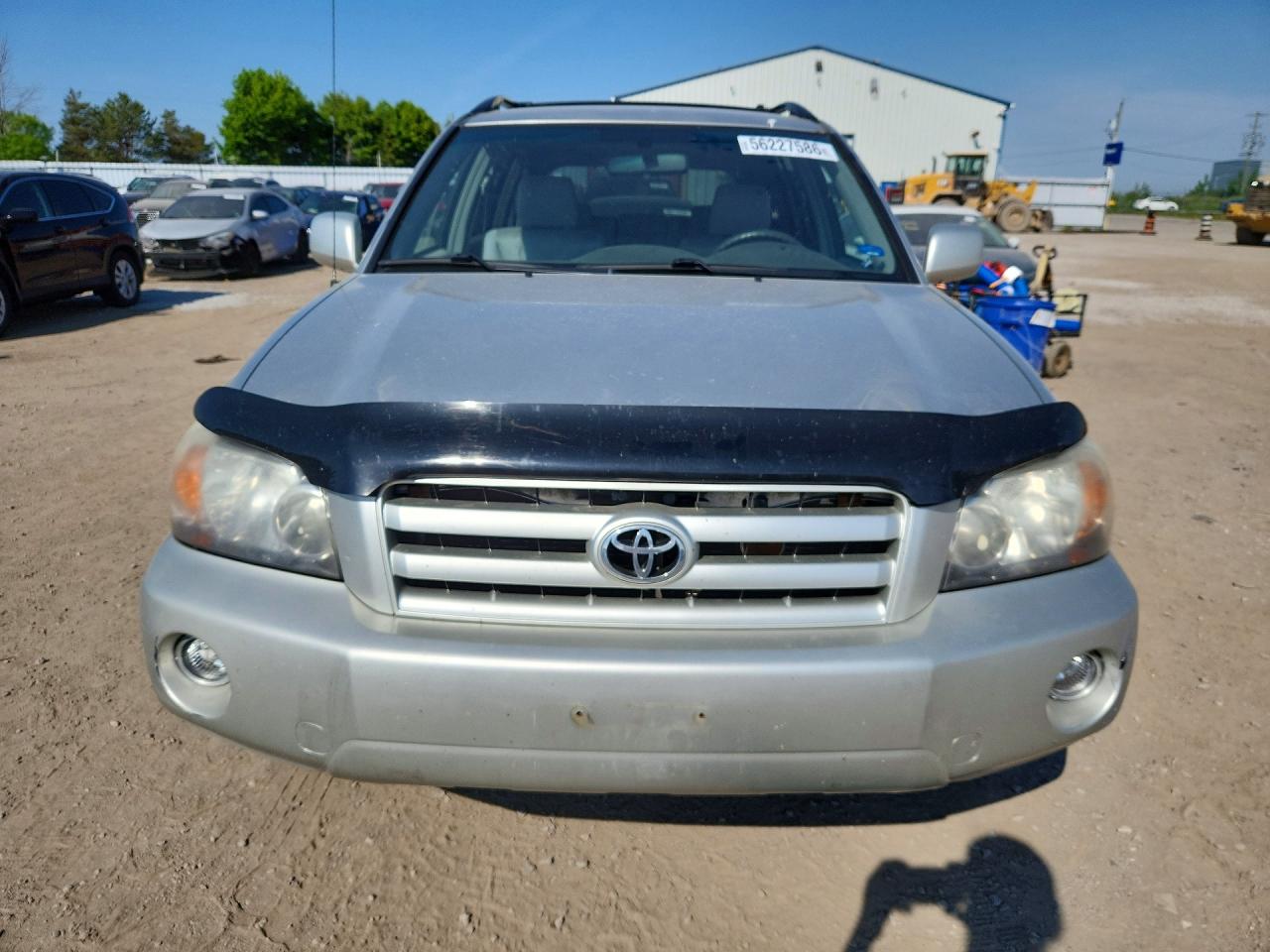 2006 Toyota Highlander Limited Silver vin: JTEEP21AX60138119