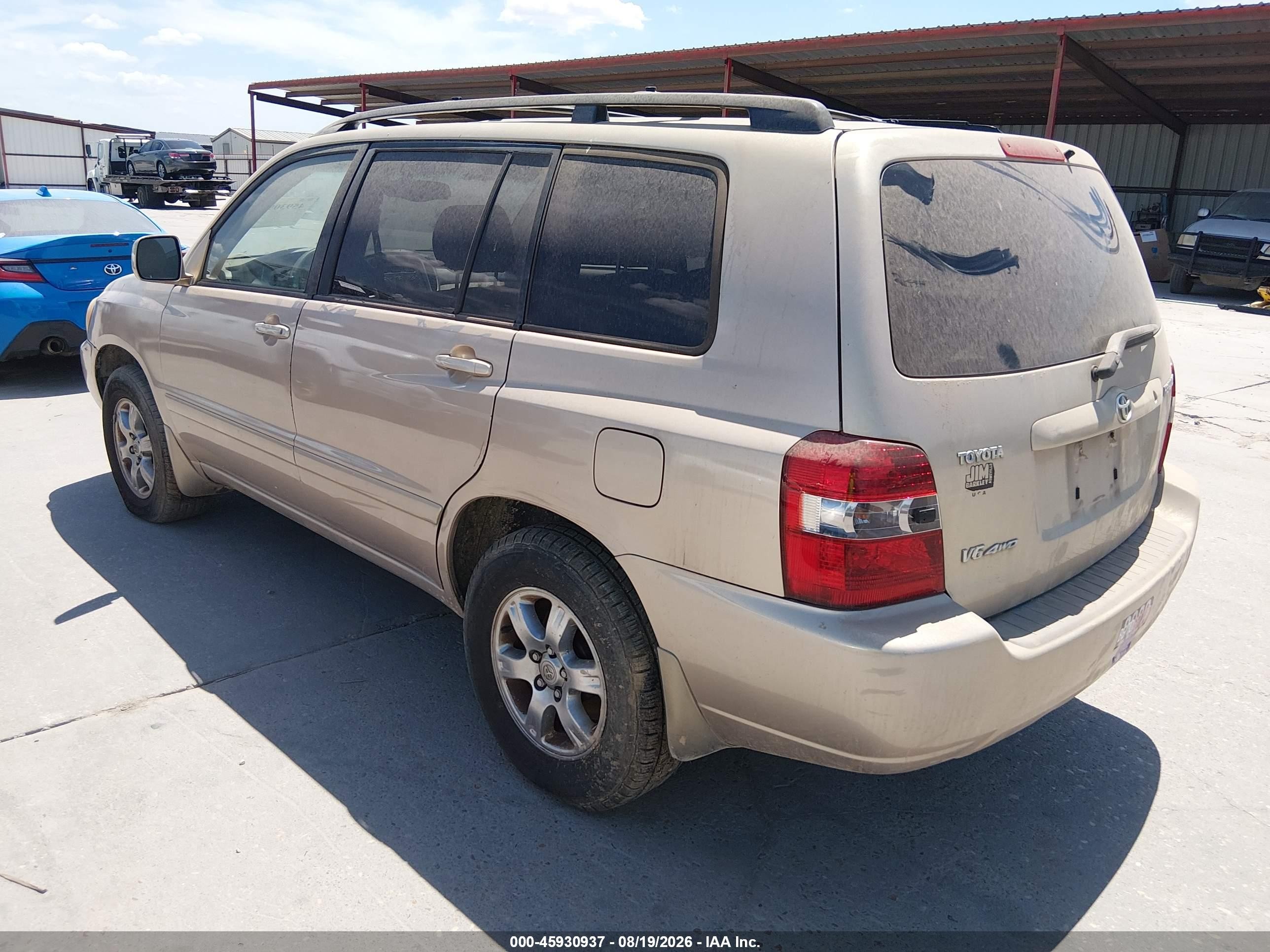 2006 Toyota Highlander V6 Tan vin: JTEEP21AX60142767